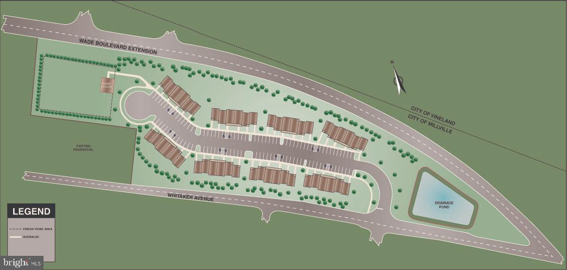 This property consists of 48 units total, and this particular listing is for the 36 vacant lots that are ready to build. This property can be bought along with MLS# NJCB129560 for an additional 1.500.000, which is an adjacent 12 lots that were built between 2008-2011 and are currently tenant occupied. The seller will not sell the occupied 12 units without these lots included. The utilities (sewage lines, water lines, electric, and gas) are installed underground on these lots for the 6 buildings left to be built, for a total of 36 more units. Income and expense report for the current 12 built units can be provided to qualified buyers.