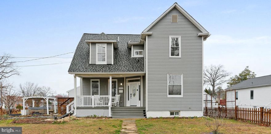 Welcome to this stunning 4-bedroom, 4-bath home that offers the perfect blend of luxury, comfort, and convenience. Situated on a large corner lot, this home features a spacious layout with beautiful wood flooring throughout, creating a warm and inviting atmosphere.  The main level boasts a spacious bedroom with a full bath, perfect for guests or multigenerational living. The heart of the home is the expansive kitchen, complete with a massive island, sleek quartz countertops, and plenty of storage – a chef’s dream for both cooking and entertaining.   Retreat to the tranquil primary suite, where you’ll find plenty of room to relax, along with a private bath for ultimate comfort. The finished basement offers even more living space, including an additional full bath, perfect for recreation or guests.  Step outside and experience your own personal spa-like atmosphere. The exterior features a hot tub, offering a relaxing escape after a long day. Enjoy your morning coffee on the front porch or entertain guests on the spacious deck overlooking the beautifully landscaped yard.  With a large corner lot and a driveway for added parking, this home truly has it all. Don’t miss the opportunity to make this beautiful property your own!