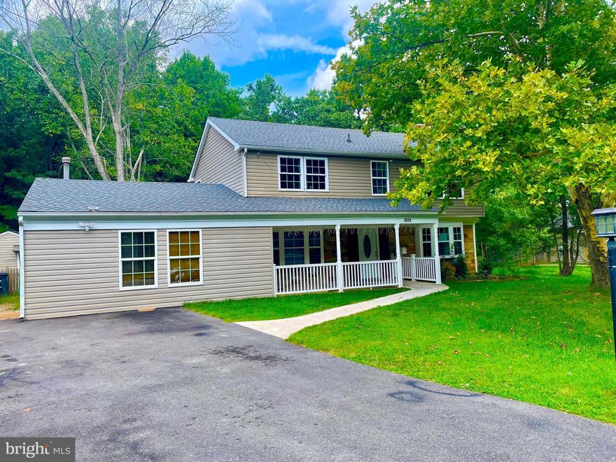 Welcome to 9312 Montpelier Drive, This 6-bedroom, 3-full-bath home offers over 2,400 sq. ft. of living space, providing the perfect blend of traditional charm and room to make it your own. "5.625% interest assumable mortgage available" The main level features a formal dining room, spacious living room, cozy family room with a brick fireplace, and a light-filled kitchen with plenty of space for casual dining. 2 main-level bedroom and full bath offer flexibility for guests or multigenerational living. Upstairs, you’ll find 4 generously sized bedrooms, including the owner's bedroom with a full bath in suite. Enjoy the large, private backyard—perfect for entertaining, gardening, or relaxing. As part of the Montpelier Community Association, residents have access to amenities including a community pool, kids pool, playground, racquet courts, volleyball and soccer fields, and basketball courts. Property is being sold AS-IS. Sellers may require a 60-day rent back after closing. Conveniently located near major commuter routes, shopping, dining, and parks, this home offers both lifestyle and investment potential. Don’t miss your chance to create the home of your dreams in one of Laurel’s most desirable neighborhoods!