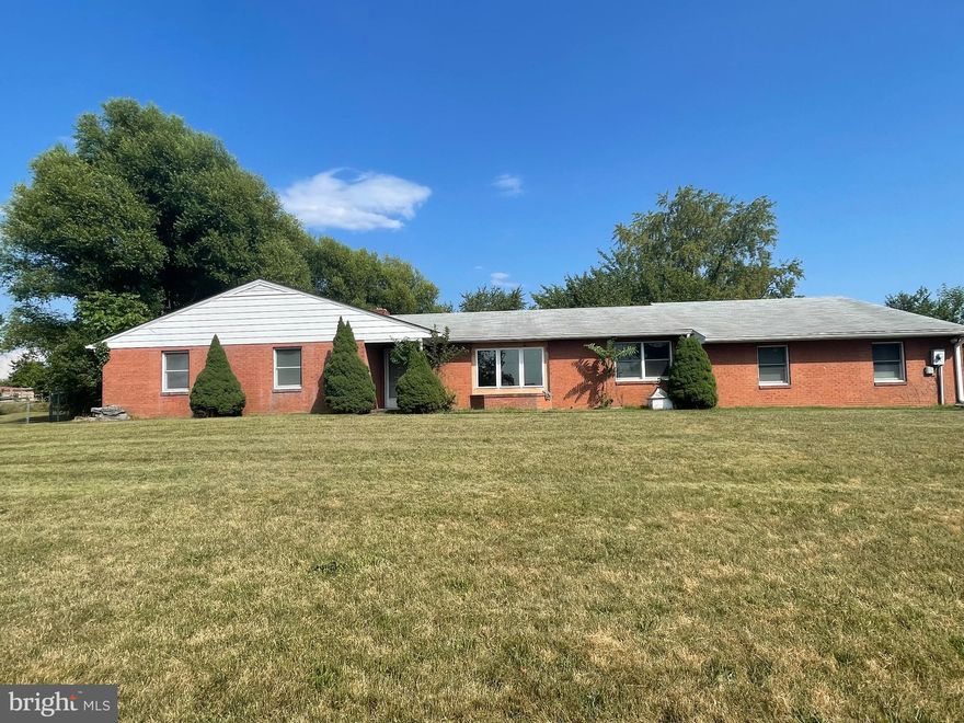 ****Read Description - Home Needs Major Repairs - Major water damage in kitchen and basement - requires to enter at your own risk for soft floors.  Pool house will need demolished and pool is inoperable.***** 

Welcome to this charming home with endless potential.  Nestled on Heavenly Acres Road in Hancock, MD, this brick rancher offers three bedrooms and two baths, providing amble space for comfortable living inside and outside.  Boasting 7.06 acres next to wooded area, this home was built in 1979 featuring wide interior doors.

While this home requires some TLC, it presents an incredible opportunity to create your dream living space.  With a little imagination and renovation, you can transform this house into a personalized haven that reflects your unique style.  The spacious backyard provides plenty of room for outdoor activities and gardening enthusiasts. 

This property is located near interstate for an easy commute to work.  It offers the ideal combination of tranquility and accessibility.  Blacktopped driveway, and two car garage offers potential for a wonderful home.