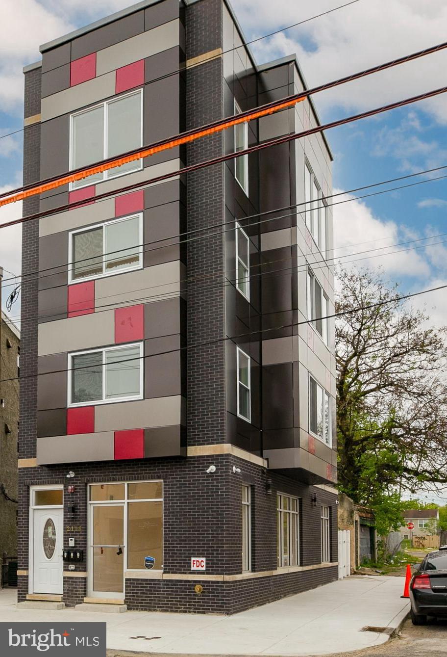 Investor Alert! New Construction Triplex in booming Brewerytown Area. Here is the perfect opportunity to achieve strong rents with low operating costs. Live in one unit and rent out the others or rent out all and add to your investment portfolio. The property comes with a 10 Year Tax Abatement transferable to the new owner. Unit 1 is a Commercial Unit with finished basement (currently rented at $2000), oversized windows, neutral flooring, sprinkler system, fire detection system, exit door to the backyard - backyard also has a door to street.
Unit 2 is 1 bedroom, 1 bathroom with in unit washer / dryer (currently rented for $1200/month). Unit 3 is a Bi-level, 2 bedroom, 1 bathroom unit in unit washer / dryer and an incredible roof deck (currently rented for $1600). Both residential units boast modern kitchens and bathrooms, stunning, neutral colored engineered floors, washer and dryer and recessed lighting throughout. This property is close to restaurants, the Museum of Art, Kelly Drive , bike trails and parks. Close proximity to Center City, public transportation, and all major highways.