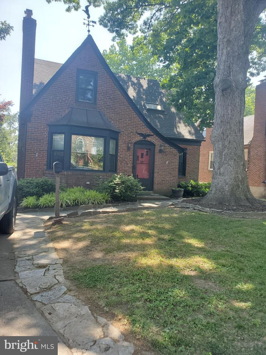 Welcome home to 103 Manor Ave in Overlea Manor!  This beautiful Baltimore County Tudor style home is waiting for you to call it your own.  Stunning hardwood floors throughout welcome you to the charming living room with fireplace and built ins.  The updated open kitchen includes stainless steel appliances with access to your fenced in backyard.  2 bedrooms on the main level with a full bathroom and 2 bedrooms on the second floor and additional full bathroom provide plenty of space for bedrooms, office, etc.. A finished basement with additional full bathroom is perfect for a den, gym or storage.