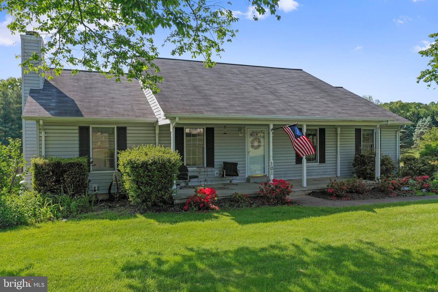 Welcome to this peaceful 3 acre lot nestled in the desirable Pembroke Grove subdivision. A large front porch greets you as you enter the home, just perfect for a rocking chair and ice cold lemonade. Summer can't come soon enough when you have a 25,000 gallon in-ground pool waiting for you to enjoy!  The pool liner was replaced in 2021. Fire up the grill and plan a BBQ on the expanded backyard oasis.  End your evenings relaxing in the hot tub as you watch the fireflies buzz around the large backyard.  There is plenty of room to explore your hobbies in the 24x32 garage, complete with propane heat and a wall unit AC. Year round fun can be had in the conditioned space, the opportunities are endless.  An additional 14x12 storage shed will hold all of your pool supplies and lawn gear.  Inside you will enjoy the comfortable living room with a propane fireplace. A separate formal dining area flows smoothly into the kitchen. Once in the kitchen you will be captivated by the views of the rear yard.   Main level bedrooms line the hallway, as well as an additional full bathroom.  The primary bedroom offers an en suite with a soaking tub, stand alone shower and additional peaceful views.  Mature landscaping and established trees line the property offering privacy and solitude.  Wander down to the finished basement to find another tranquil living space.  The wood burning stove keeps you cozy and warm.  The attached garage is conveniently located through the basement door, meaning you wont have to brave the elements when carrying the groceries.  All major commuting routes are within reach of this established subdivision. Come take a look today!