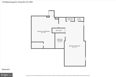 Tiny photo for 115 Mahantongo Drive, POTTSVILLE, PA 17901 (MLS # PASK2026318)