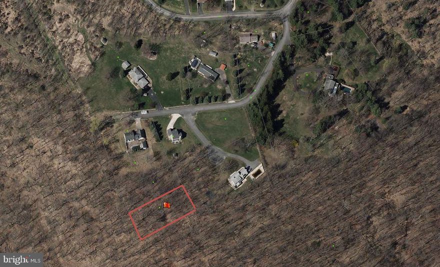 0.41 acre parcel located in the Horse Rock Hill subdivision.