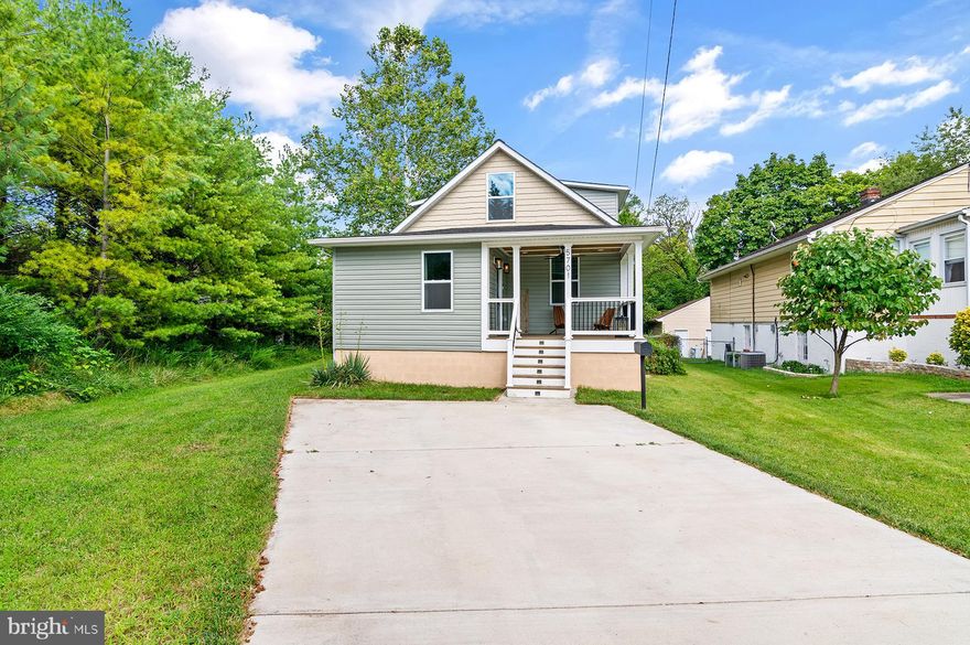 Completely renovated home with elegant upgrades and stylish design features throughout. The interior boasts luxury vinyl flooring and crown molding, stainless steel appliances, a peninsula with a breakfast bar, quartz countertops with a tile backsplash, ample cabinetry, and well-placed lighting. The first level includes two bedrooms and a full bath. The primary suite features a vaulted ceiling, dual walk-in closets, and a sitting room with access to a private balcony. The primary en-suite bath has a skylight, glass-enclosed shower, and a freestanding soaking tub. The exterior offers a covered front porch, exterior lighting, a patio, balcony, secure storage, and a fenced rear yard. Situated on a corner lot surrounded by sidewalks and landscaped grounds, the home provides a serene setting.

Residents can enjoy various community amenities including proximity to shopping, dining, and entertainment options. Downtown Arbutus is within easy walking distance and outdoor attractions like Patapsco Valley State Park, Arbour Manor Park, and Rolling Road Golf Club are easily accessible. Commuting is convenient with access to major routes like I-95, I-695, I-195, US-1, and the MARC Train.