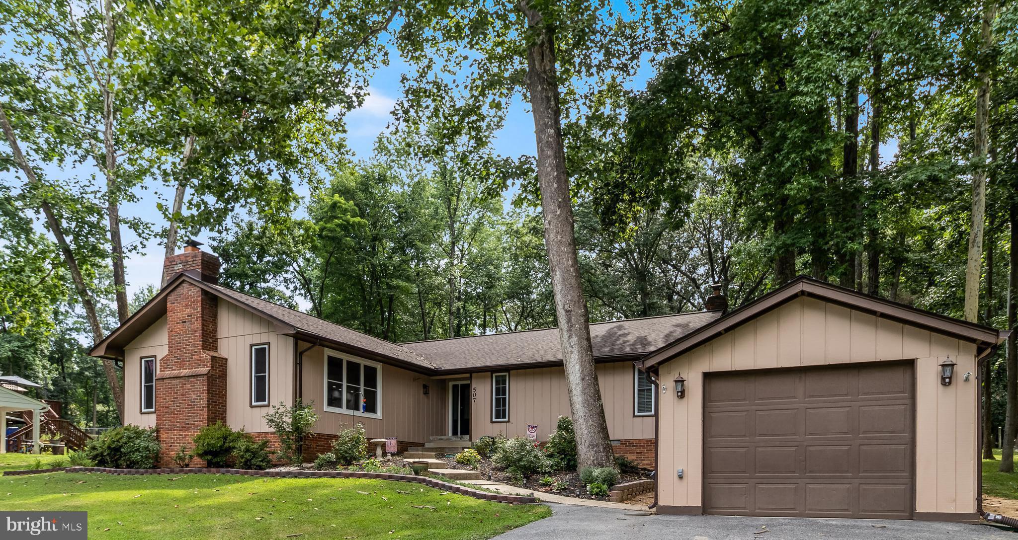 Welcome to Clarks Run – A Beautiful, Established Neighborhood! Nestled in one of the area’s most sought-after communities, known for its wide streets, large lots, and mature trees,. The one you’ve been waiting for is finally available! This beautifully updated 3-bedroom, 2-bath rambler sits on nearly a full acre in a tranquil wooded setting. Inside, you'll find a spacious and functional layout that includes a formal living room, separate dining room, great room, and a large eat-in kitchen featuring newer appliances and a walk-in pantry. The kitchen and bathrooms have been fully renovated, and updated flooring runs throughout the home—there’s nothing left to do but move in! Enjoy the outdoors in your partially fenced backyard, complete with a playset and shed, offering plenty of room for recreation, relaxation, and entertaining. Additional highlights include: Assumable VA loan. Motivated sellers. Spacious lot – nearly an acre! Don’t miss this opportunity to live in the peaceful and well-loved Clarks Run subdivision. Schedule your showing today! New roof on garage/front of house w/ new gutters all around - January 2025 Kitchen Renovation - April 2021 Bathroom Renovations - November 2020 Flooring in Bedrooms - March 2021 Flooring throughout main floor - November 2023 New Water Heater - January 2025 New front Door - April 2024 Removal of bay window/ new dbl pane window install - July 2022 Mini Split Install - March 2024 Chimney was cleaned January 2023