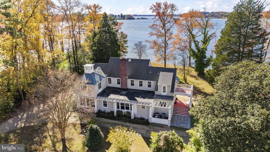 A rare opportunity to acquire an important part of colonial history. These 14 Acres are part of the Chesapeake Bay region, mapped initially by Captain John Smith in 1608.  His reports of "a land of pleasant living" and the promise of Religious Tolerance with land grants led 300 (mostly Catholic) Englishmen and women to risk the journey to America and establish the third permanent English settlement.  This 14 Acre Homesite (named Tolerance) is part of the original 30 square miles that Lord Calvert and Leonard Calvert purchased in 1633 from the Yaocomaco Indians.  The land, already cleared and planted, gave the settlers a significant advantage.  The Port City of St. Mary's became the Capital of the English Province of Maryland.  In 1694, as part of the reestablishment of an Official Religion in England, the Capital was moved to Annapolis to reduce Catholic influence.  
The original home was constructed in 1934 in the Colonial Style.  Repairs and improvements have been true to the architectural theme. The property enjoys unusual privacy, with approximately 350 feet of protected shoreline, a private pier, a wetland buffer on the right, and a wooded buffer on the opposite side. The detached garage features a 1-bedroom apartment with a living room, a kitchenette, and a screened-in porch overlooking St. Mary's River—ideal space for your guest, au pair, or groundskeeper.
The previous owner built a massive chicken coop with power and water.  It's currently being used for storage. There is plenty of space to install a pool on the street side of the house. 
It's located close to St. Mary's College of MD, PAX River Naval Air Station, Point Lookout, and several state parks throughout the county.  There are endless opportunities! Please take a look at the photos, which include descriptions of the house.