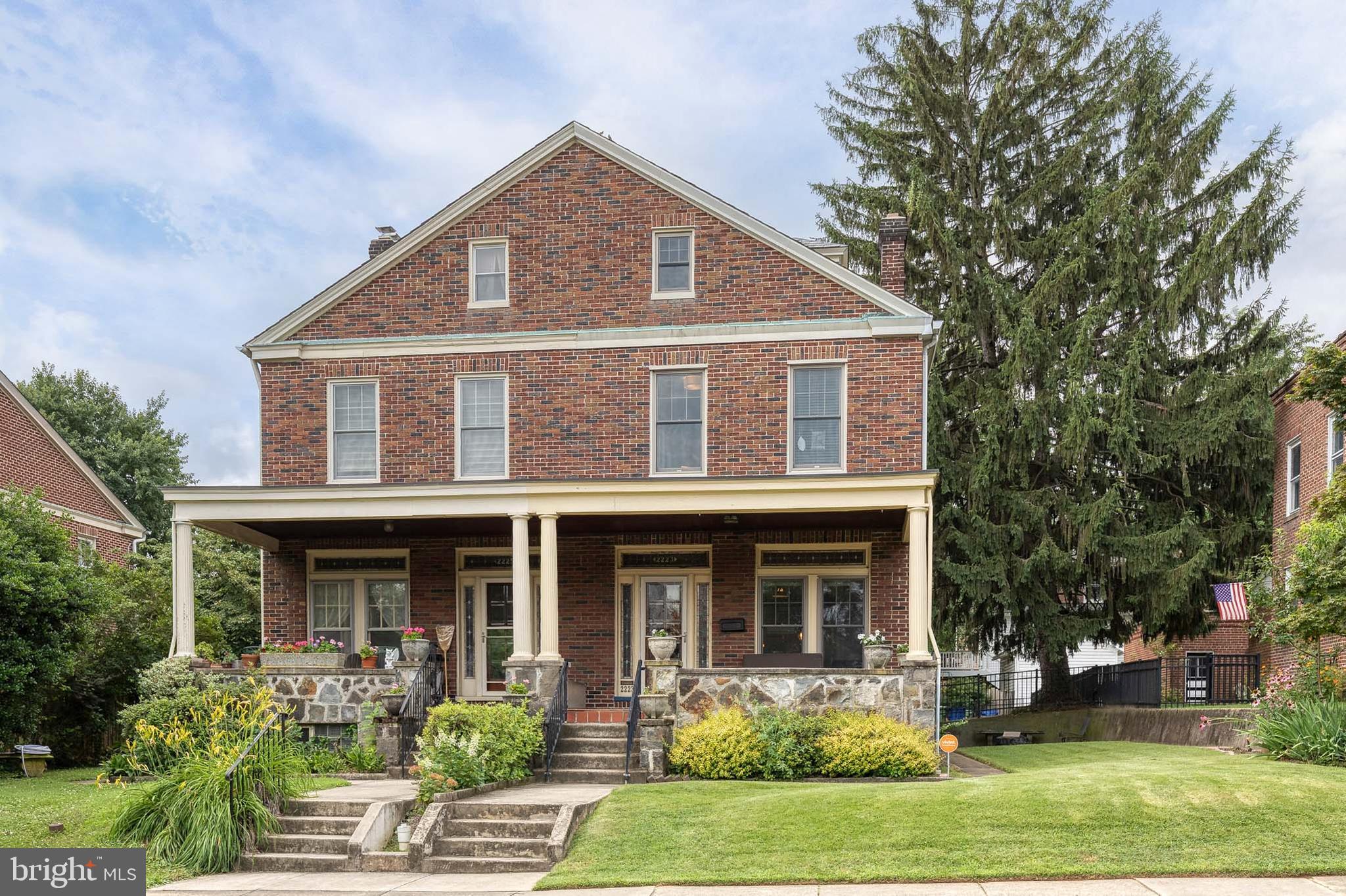 A rare opportunity is coming! Nestled in the center of historic Mayfield is a spectacular 4 bedroom, 2.5 bath, approximately 2330 sq. ft. move-in ready home. Owned by a contractor and his family, the home has been meticulously upgraded throughout with modern conveniences without removing the timeless historical detail that is so beautifully displayed in Mayfield homes. Walking the streets of this neighborhood, one appreciates the architecture, the ambience and the beautifully kept properties that make it such a unique place. Flanked on one side is Herring Run Park with its playing fields and wooded walking trails. On the other side is Lake Montebello which offers a great spot to bike, run or walk as you appreciate the outdoors. The neighborhood is also convenient to a major grocery store, restaurants such as Maggie's Farm, Cafe Arcola within walking distance for coffee, the Lauraville Farmers Market and the newest addition being a wellness boutique. From Mayfield, you have an easy commute to downtown, area universities and medical centers. All in all, the area has a lot to offer.
And then there is the home itself which speaks volumes from the moment you head up the walkway. This well built brick semi-detached home welcomes you with an inviting front porch with its stone walls, red tile floor, wood ceiling, stained glass windows all flanked by stately columns. All of it so aptly accentuates the historical charm of the home. When you enter this four level home, there is so much that catches your eye from the expansive living space, to color choices, to lighting, flooring, multiple windows and furnishings which gives the buyer a vision for the spaces. The living and dining areas are spacious and inviting.
The entire house has been remodeled since 2013. The first floor which was completed in 2016 includes a new half bath, modern kitchen with cork flooring, walnut cabinetry, all new appliances, custom coffered ceilings , a kitchen island and a window seat bordered by shelving. An outdoor entrance completes the space with access to the yard which is newly fenced in.
The staircase leads us to a second floor with three nicely sized and nicely spaced bedrooms. The second floor bathroom has been enlarged and remodeled with marble tile. The third floor is accessed by a hallway staircase and is the ultimate bonus room. Completely redone in 2014 including insulation, it can be used as a den or guest bedroom which is complete with closet space and ample windows for natural light.
To finish off this amazing property is a fully renovated and equipped in-law apartment on the lower level with a bedroom, full kitchen, living/dining space and a luxury Finnish sauna all completed in 2016. The lower level was completely waterproofed and a separate entrance was installed in 2017 and inspected to Maryland code.
Additional upgrades include; central air (2013), all new Anderson triple pane wood windows to match the original design, Refinished original hardwoods (2017) ,new water heater (2018), new furnace (2018), plumbing replacement of all old galvanized water lines with CPVC water lines and replaced all drain and sewage lines from the city line to the house (2016).
This home is move-in ready and priced to sell ! Come and make this home your own!