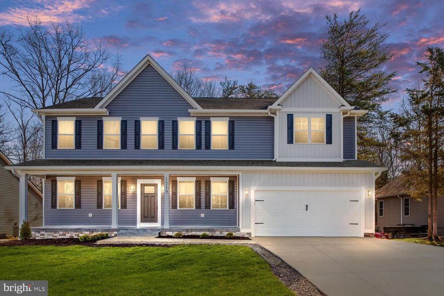 Beautiful new Colonial style house.  Master bedroom suite at main floor, two-story foyer at family room, elegant finishes along fireplace and throughout the house.  Over 3,400 Sq/ft living space.  Amazing upgraded kitchen including quartz countertops and stainless steel appliances.  2nd master bedroom in the 2nd floor with large walk-in closet plus 3 bedrooms. 2-car garage, concrete driveway, stamped concrete porch and a large deck connecting to the kitchen.  Do not miss out on this one.