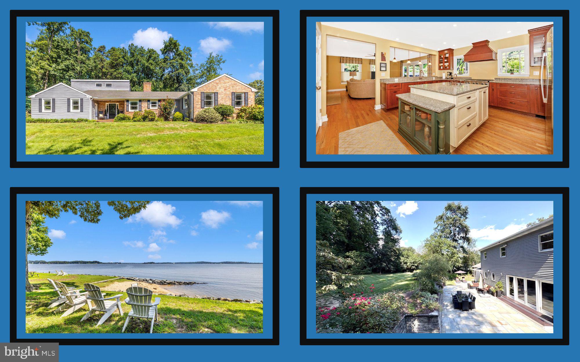If you’ve been waiting for a 5 bedroom, 3.5 bath home in Ulmstead Estates, then today is your day! Seated on more than a half acre, this beautifully well-maintained home offers an abundance of indoor and outdoor living and entertaining space. Open the front door to the welcoming foyer and experience the great flow and design of the main floor! The living room boasts a charming fireplace (gas) and the heart-of-the-home gourmet kitchen opens to a spacious family room on one side and an extensive dining room on the other, along with a powder room in the hall. The amazing view through the French doors and large windows in the family room allow you to enjoy the outdoors while indoors, or step out into the private and superbly landscaped backyard oasis, which is perfect for either hosting or quiet meditation. Still on the main floor, but separated from the living space, are 4 of the bedrooms, including the primary with en suite bath, another full bathroom and the laundry room. Upstairs you’ll find the 5th bedroom, a large sitting room and the third full bathroom, creating a semi-private space that could be used for guests, older children, an in-law suite, or perhaps this is your primary? The basement affords significant storage, workbench, and a door to the backyard. Parking is never an issue with the large driveway and 2 car garage. Living in Ulmstead Estates on the Magothy River can be as serene or as active as you choose! Ulmstead Estates Club offers 2 private marinas with boat slips, a community pool, tennis courts, pickleball courts, ballfields, picnic and playground area at Ulmstead Beach, and a year round calendar of activities. This highly sought after community is minutes to downtown Annapolis, and commutable to Washington DC, Baltimore and BWI Airport. Welcome home – 1043 Placid Ct is move-in ready and waiting for you!!