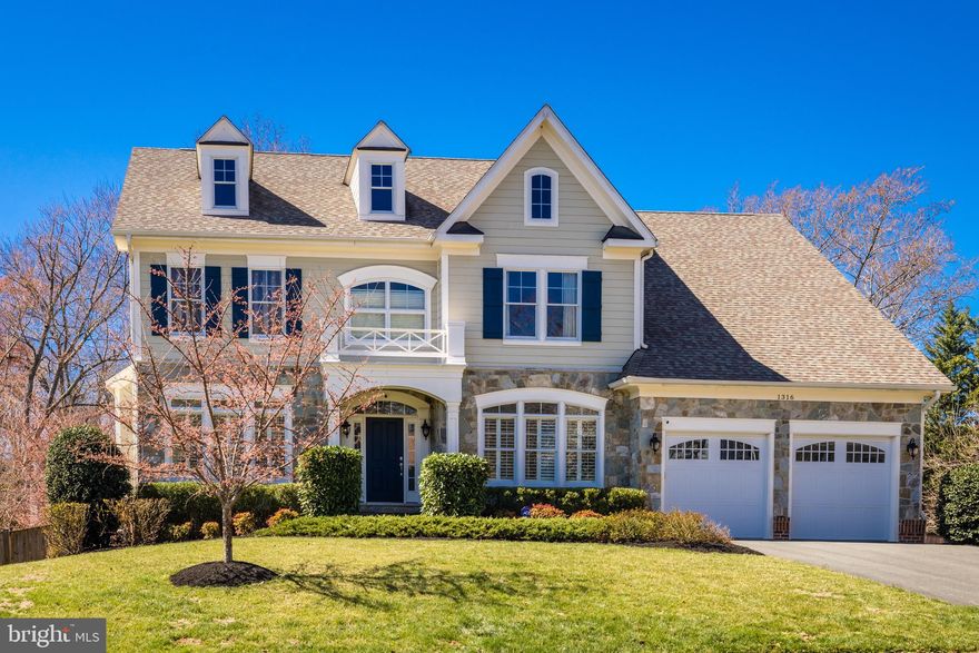 This absolutely beautiful seven year old colonial with spacious light filled rooms is a true gem tucked in the center of the McLean Hamlet neighborhood. Boasting over 6000 sf of mint conditioin living space on four levels with light filled spacious rooms.  The impressive main level features include 10 ft ceilings, hardwood floors, plantation shutters, two gas fireplaces, chef's kitchen with stainless steel appliances and mudroom with builtins and walk-in pantry as well as a private library.  The floor plan provides excellent flow for entertaining formally or informally and from inside to the beautiful deck outside.  The expansive deck with gas hook up which is ideal for outdoor barbecues and entertaining. The large fenced and flat backyard is attractively landscaped with cherry and evergreen trees providing a private and serene oasis for outdoor activities. The walk-up finished basement is filled with natural light and features a beautiful custom designed wet bar, home theater, exercise room, huge recreation room and a fifth bedroom and full bath. The upper level offers a luxury master suite with sitting room, trey ceiling, two ample closets and luxury bath. In additon, there are three en suites. The third level is a spacious loft and is perfect for a second office or sixth bedroom with full bath and large walk-in closet. Each bedroom in the house is ensuite, ensuring comfort and convenience for all occupants. The two car garage includes a 220V power outlet for an EV charger.This energy efficient house includes; Energy Star certified appliances, high-efficiency hot water heaters and HVAC systems, low-flow toilets and plumbing fixtures, high-efficiency Low-E windows, and energy-saving foam insulation for exterior walls.  In addition there is a clean air filter.

McLean Hamlet is highly sought after for it's access to top ranked schools, its proximity to Tysons, the Silver Line Metro, shopping and restaurants. For hiking and nature enthusiasts, there is Great Falls & River Bend Parks, Difficult Run and Scotts Run with trails to the Potomac River.  Also, it is just blocks to Spring Hill Elementary School & playgrounds, the Spring Hill Recreation Center with four turf sports fields and 20 acres of parkland with paths, bridges and stream. Commuters love the immediate access to the Toll Road and 495 for an easy commute to Washington DC, Dulles Airport and Reagan National Airport. In addition, it is just a few miles to The Capital One Concert Hall as well as Wolf Trap National Park for the Performing Arts.