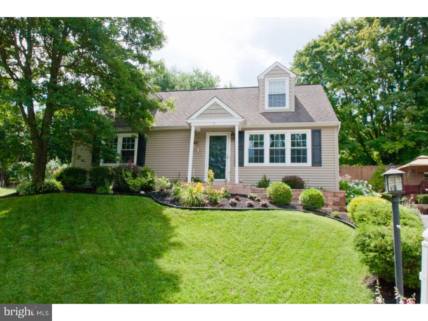 Beautifully Updated Cape Cod Style Home In Award Winning Downingtown School District with the STEM Academy!  This spacious 2,533 sq. ft. house, which is located in a quiet cul-de-sac on a beautifully landscaped lot, was completely remodeled a few years ago, and no detail was spared.  Upon entering you will find the cozy living room w/gleaming hardwood floors.  The expansive eat-in kitchen boasts granite countertops, stainless steel appliances & vent hood, tile backsplash, under cabinet & recessed lighting & plenty of cabinet space.  The travertine floors in the kitchen extend into the sun-drenched breakfast/dining room.  French doors lead to the two-tiered deck w/gazebo & stamped concrete patio surrounded by professional hardscaping, which is the perfect place to entertain family & friends.  Head back inside to the 1st floor master suite, which offers bamboo floors, a walk-in closet & a tastefully remodeled bathroom w/frameless glass shower, Jacuzzi bathtub, & dual marble vanities.  1st floor also offers an additional bedroom & full hall bathroom with glass front shower & tile floor.  On the 2nd floor you will find 2 additional spacious bedrooms w/dormers & ample closet space and a full bathroom.  The finished walkout basement boasts a sizable family room, a custom bar, laundry area, & storage.  The long driveway provides plenty of parking & storage shed provides additional storage.  Convenient location close to train stations, major routes, schools, parks, shopping, dining, & much more.  Don't wait?schedule a showing today!!!