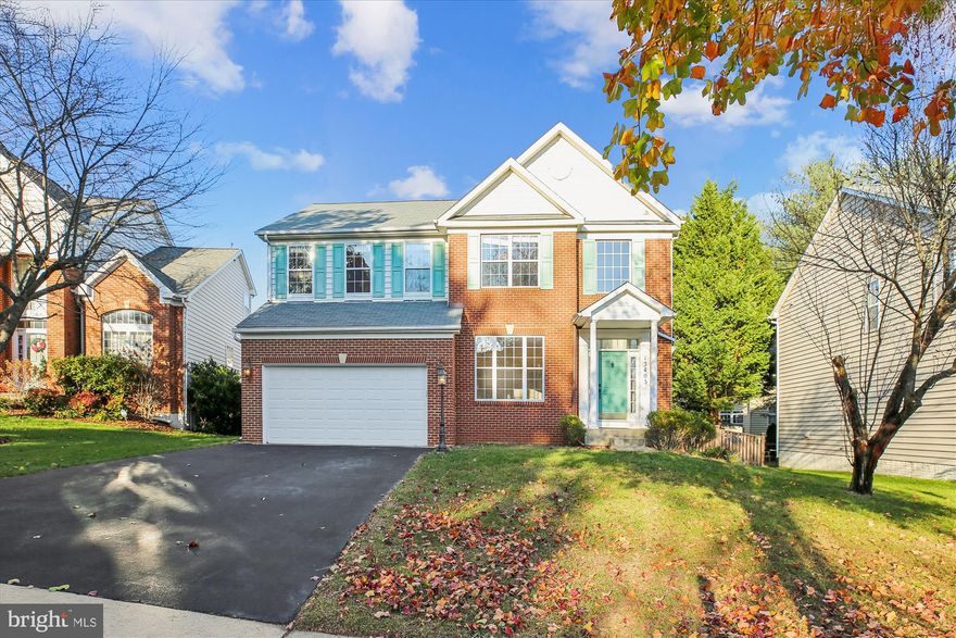 OFFER DEADLINE 11PM MONDAY 12/9.  OFFERS WILL BE REVIEWED TUESDAY 12/10. Spacious and fabulous brick front colonial in sought after Cloppers Mill West!  4 bedrooms, 3.5 baths and over 3800 sf with upgrades throughout. Welcoming portico entry to two-story foyer and hardwood floors throughout the main level.  Tremendous remodel of the dining room, kitchen and family room creating an open floor plan while still maintaining each unique space.  Gourmet kitchen features granite countertops, stainless steel appliances, custom cabinetry and breakfast bar!   Slider off kitchen for easy access to deck and fenced yard.  Family room features a 6 foot bump-out, custom cabinetry, gas fireplace with granite hearth and trim, and ceiling fan.  Living room off the entry foyer, can also be a main level office.  Powder room features a vanity with storage.  Mud room with washer, dryer and shelving connects to 2 car garage.  Primary suite features vaulted ceiling, ceiling fan, and 2 walk-in closets.  Primary bath with double sink vanity with granite, soaking tub and separate tiled shower. 3 supporting bedrooms with ceiling fans, hall bath with single granite vanity and tiled shower/tub combination and hall linen closet complete this level.  Lower level features a potential 5th bedroom, perfect for an in-law or au pair suite or home office and walk up to fully fenced flat yard, with 2 gates!  Recreation area, exercise area, utility room, storage spaces and closets complete the lower level.  Community amenities include pool, tennis courts, basketball courts, club house tot lot and playground. Conveniently located close to parks, including the Soccerplex, shops, and restaurants.  Easy access to major commuter routes including the MARC train and other public transit. Upgrades and improvements include:  Exterior power wash – 2024, All new HVAC system (inside and outside units) – 2019, New Roof – 2019, Kitchen/Dining Room/Family Room remodel – 2019, Fireplace mantel granite hearth and trim – 2019, Ceiling Fans in 3 Bedrooms and Family Room – 2019 (4th Bedroom  – 2003), Primary Bath remodel – 2019, Bath remodel – 2019, Powder Room updated – 2019, Main & Upper Level painted – 2019, All carpet replaced – 2019, Two-door garage converted to one double door – 2015, Portico entry added – 2015, Closet in Basement added – 2015, Fully Fenced yard with 2 gates – 2002, Custom cabinetry in Family Room – early 2000s, painted in 2019.