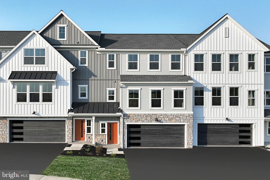 This 3-story townhome includes a 2-car garage and a basement on the lower level. The main level is open and spacious with a sunny living room to the front of the home. The kitchen features attractive cabinetry, granite countertops with a tile backsplash, and stainless-steel appliances. Adjacent to the kitchen is the dining room with access to the rear patio and a flex room that can be used as a study, living room, or other versatile space. The 2nd floor boasts 3 bedrooms, 2 full bathrooms, and a laundry room. The owner’s suite includes a private bathroom and an expansive closet.
