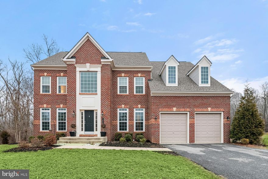 Welcome to this 5 year young Grand & charming home situated on 2 acres and boasting nearly 5,800 of living space! Its high ceilings and impressive two story foyer catch the eye immediately upon entry. Features a generously-sized formal living and dining room, its main level bedroom suite with a private bath stand out make this home great for the now as well as long-term living. It has a gourmet, eat-in kitchen with oversized island, dual ovens, granite countertops, updated appliances. The upper level offers another spacious, primary suite with a walk-in closet, a sitting room, and a spa-like bath with a large soaking tub. The shower has glass doors, and there is a private water closet and dual sinks. There are three additional bedrooms and another full bath with dual sinks. The large, open lower level is ready to come to life with your own vision. This home also features a game room, a media room, and exercise room. Do not miss this excellent opportunity to own your own piece of Accokeek!