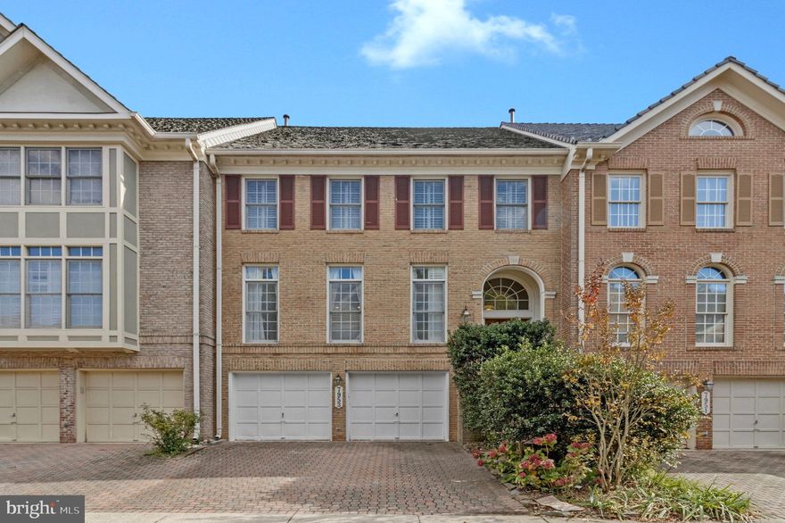 Welcome to 7953 Turn Crest, a light-filled townhome offering the perfect blend of modern updates and convenient living. This home features a stunning renovated kitchen that opens seamlessly to the family room, creating an ideal space for entertaining and everyday life. The expansive kitchen showcases a large island with seating area, updated appliances, and abundant natural light that makes the entire main level feel bright and inviting.
The upper level offers three spacious bedrooms, including a generous primary suite with cathedral ceilings that create an airy, luxurious feel. The fully renovated primary bathroom is a true retreat, featuring double vanities, a separate shower, and soaking tub. Two additional well-proportioned bedrooms and a hallway bathroom complete the second floor. Prior to move-in, the home will be freshly painted and new carpet will be installed on the second floor, ensuring a pristine, move-in ready residence.
The full walk-out basement provides exceptional flexibility with a full bathroom, making it perfect for use as a guest suite, home office, or game room. This versatile lower level adds valuable living space to suit your lifestyle needs. Electrical car charger in the garage as well. 
Location is everything, and this home delivers. Enjoy being steps away from Cabin John Shopping Center, where you'll find an array of dining and shopping options including Giant, Starbucks, CAVA, Shake Shack, Chipotle, and more. Commuters will appreciate the close proximity to Metro, making travel throughout the DMV effortless.