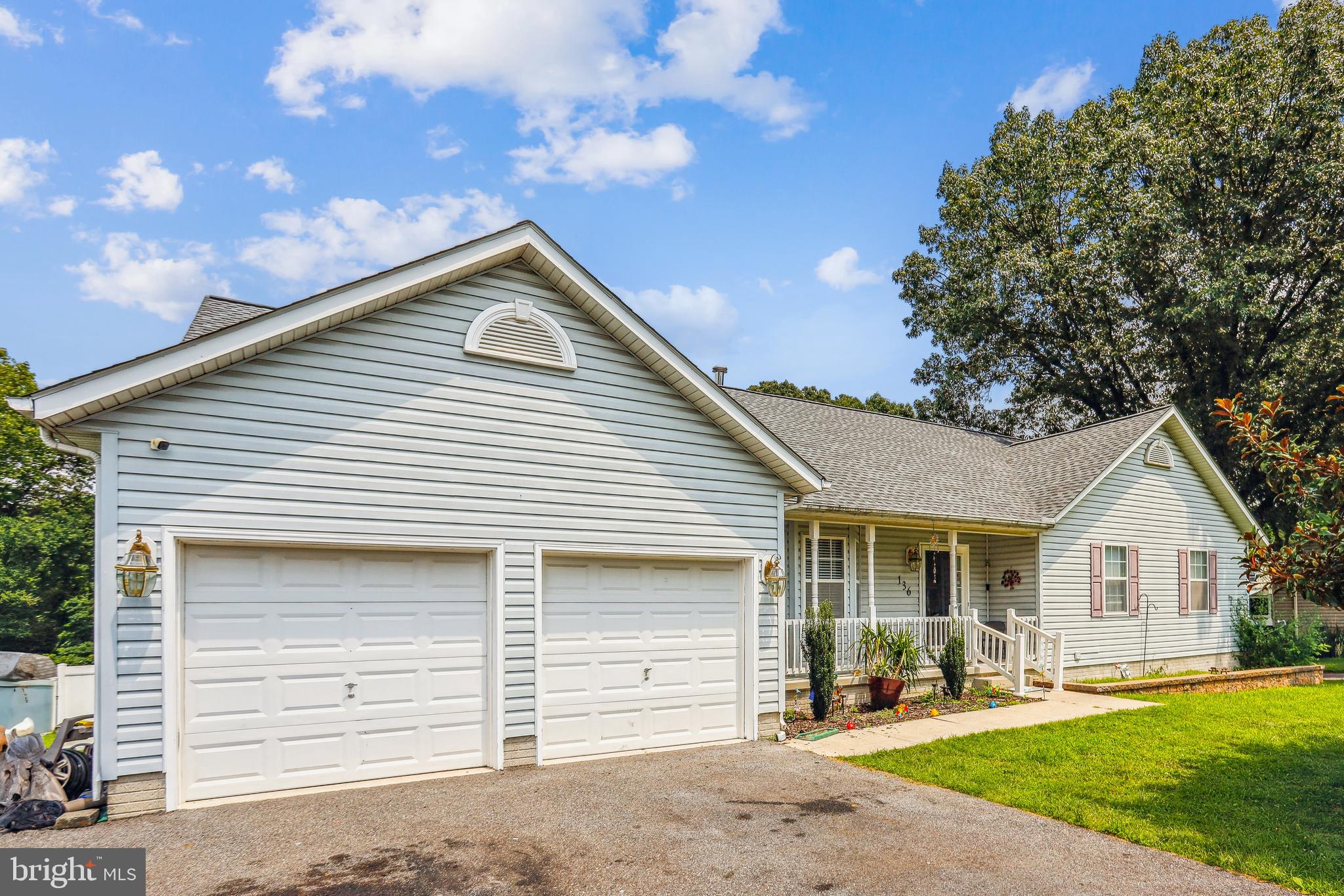 Welcome to 136 Margate Drive! One of a kind custom built rancher with tons of open space! 4 very large bedrooms & 3 full bathrooms. The first level features stunning hardwood floors and recessed lighting. A beautifully done kitchen with granite countertops, custom cherry cabinets and stainless steel appliances. The primary bedroom has vaulted ceilings with a huge en-suite bathroom that boists a Stand-Up shower, a separate jetted tub and a huge walk-in closet. This home has a huge finished basement with a full bathroom and large bedroom and walks out to a large fenced in yard. The yard includes a large attached shed for extra storage. Two car garage and an expansive driveway leaves plenty of room for parking!