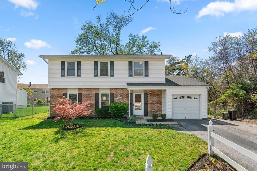 Welcome to 7850 Bastille Place — a beautifully updated detached home in the heart of Severn, offering comfort, space, and style.

Step inside to find all-new luxury vinyl plank flooring throughout and fresh paint that gives every room a crisp, modern feel. The large living room is bright and inviting, accented by recessed lighting and perfect for relaxing or entertaining.

The kitchen offers ample counter space and flows easily into the dining area and out to the screened-in porch, where you can enjoy morning coffee or evening meals overlooking the flat, fenced rear yard — ideal for play, pets, or future landscaping dreams.

Upstairs, you’ll find four spacious bedrooms, including a generous primary suite with a private bathroom.  

Convenient location near Arundel Mills, Ft Meade, Maryland Live and much much more.
