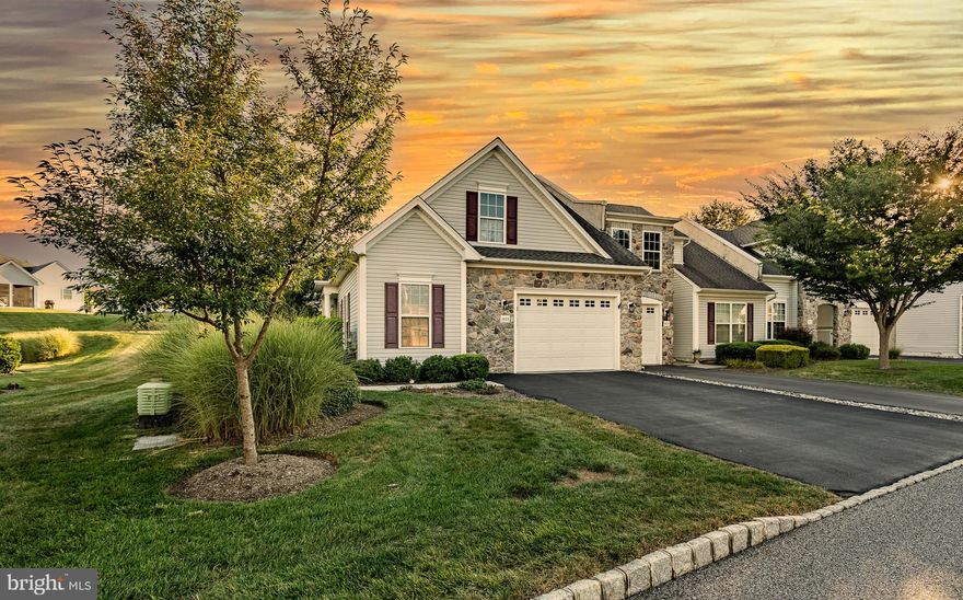 Welcome to 1623 Parkview Court in the sought-after 55+ community of Foxfield! This bright and inviting end-unit home offers the ease of one-floor living with 2 bedrooms and 2 full baths. As an end unit, you’ll enjoy added privacy and abundant natural light from the bonus windows throughout!
Step inside to your foyer and take in the open main living area featuring updated luxury vinyl plank flooring and stylish light fixtures. The spacious dining room is perfect for entertaining and is convenient to both a living room sitting area and the kitchen, which boasts beautiful wood cabinetry, a pantry, and tile backsplash. Both the foyer and kitchen open to the sun-filled living room, where oversized windows frame the view. A cozy gas fireplace keeps you warm in winter, and sliding doors lead to your back deck with an awning ideal for spending time outdoors in warmer weather.
The primary suite includes a walk-in closet and an en-suite bathroom with a tile shower. A second bedroom and full guest bath provide comfortable accommodations for visitors or can be used as a home office or craft room. 
The home also includes a laundry room with a full-size washer and dryer, built-in shelving, and a storage closet, and an oversized 1.5-car garage offers built-in shelving and convenient attic access.
Living at Foxfield grants you access to the clubhouse, walking trails, swimming pool, tennis and pickleball courts, and even a 9-hole golf course! Convenient to Philadelphia, Wilmington, and New Jersey, travel is effortless.
Don’t miss your chance to make 1623 Parkview Court your next home. This is the one you’ve been waiting for!
**OFFER DEADLINE OF 9/7 AT 7PM***