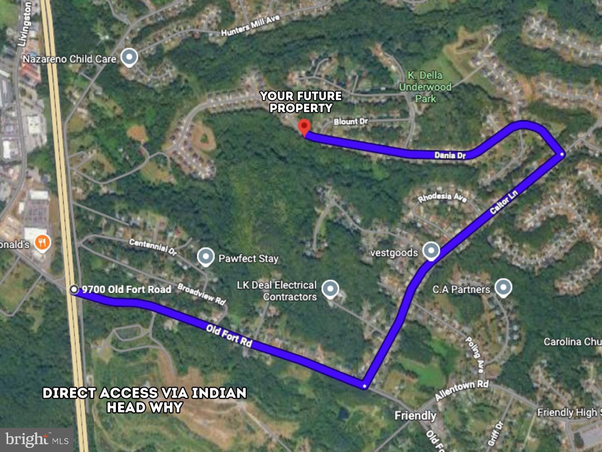 FORT WASHINGTON - Land