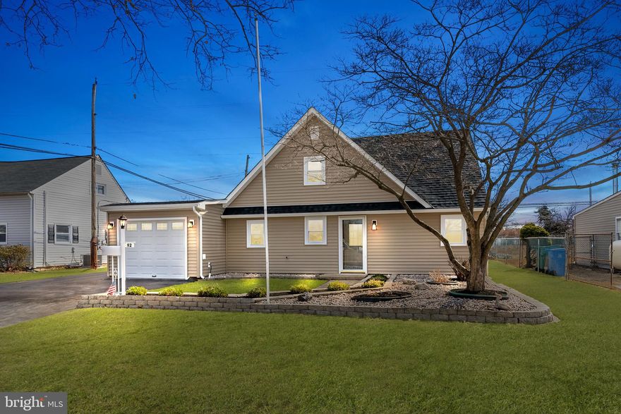 Hot Hot Hot Sale!!! Welcome to Beautifully Renovated Cape Cod in Crabtree Hollow Neighborhood! This 4 bedroom 2 full bath Single Completely remodeled with attention to detail and some highlights are a Brand new Siding, New Roof, Brand New 12mm laminate flooring throughout The House, Modern Renovated bathrooms, The New gourmet kitchen with Trending high 42" white cabinetry, newer stainless steel appliances and granite countertops with Island and Amazing Backsplash ! Open floorplan with large Extended living room space!!! Wide Driveway up to 5 cars. Large fenced backyard and pavers with Nice inground pool. Brand New 2025 Electric Heat & AC Units installed along with newer hot water heater and Central System! This home is central and easily commutable with access to all major throughways! MAKE THIS YOUR NEW HOME TODAY!!