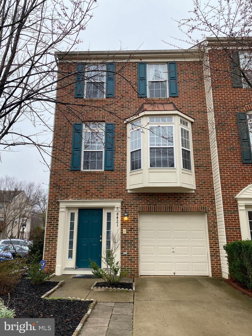 Beautiful townhouse with upgraded features and custom decorations throughout. Lower level has hardwood foyer with access to garage, rec room, half bath and an office with built-in bookcases -- walks out to patio and fenced yard. Hardwood floor on main level, kitchen w/ island & breakfast area. Morning room walks out to deck. Spacious master suite with vaulted ceiling, large walk-in closet, private bath including dual sinks, soaking tub and separate shower.  Located off Rt. 1, only 2 miles to Ft. Belvoir, Old Town Alexandria, DC, Huntington Metro and major highways. Express bus service to Metro.  Do not accept smokers or pets. Available May 1, 2021.