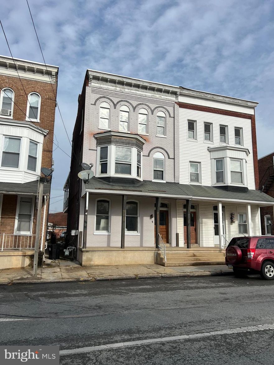 Attention Investors!  Offering a luxury fully redeveloped, turnkey 2-unit in York City.  Located within walking distance to the York Fairgrounds and Expo Center.  Features a spacious 2 bedroom 1 bath apartment on the 1st floor, and a 3 bedroom 2 bath apartement on the 2nd and 3rd floors.  Both units offer open floor plans, separate utilities, tall ceilings, modern amenities and individual laundry.  The building is currently under renovation and being offered on the market as a completed project.