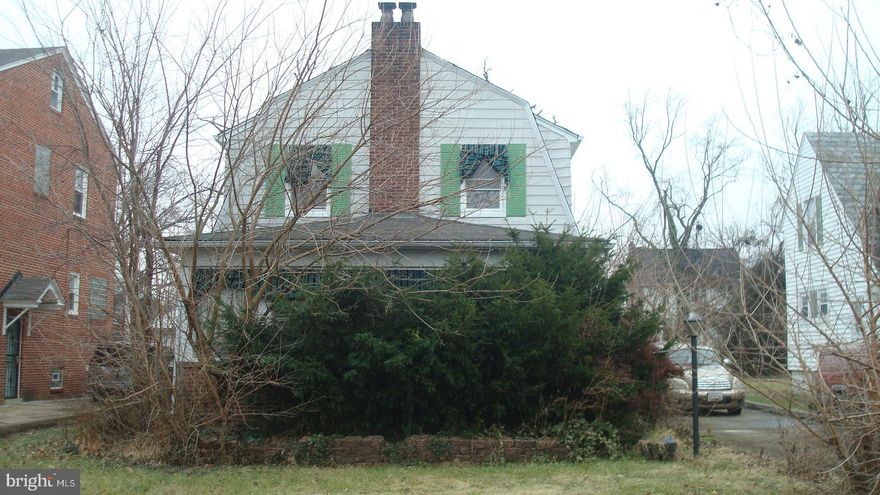 Just in time for kickoff to the gridiron action ! If you hustle, you could stage your first epic Superbowl party right here in this enormous classic Northwest Baltimore colonial that’s ready for your design playbook! Get off the sidelines and get into the game right here with your next project. The rooms are bright, the rooms are huge and I think I lost count of how many they’re actually are! But I can tell you that there is a full width enclosed front sunroom, a full bathroom on each floor, a massive attic, a giant formal dining room, a fireplace, a winding staircase and a large rear deck. Mature trees dot the lot and there’s a multicar driveway leading to a detached garage where you can set up a weight room with your own  punching bag for that rare occasion when The Ravens lose a game! Seriously though, this place is packing a ton of space and could be brought back to its former glory in short order. And the neighborhood? It shows plenty of pride of ownership, great curb, appeal and convenience. Make this your Hall of Fame home.