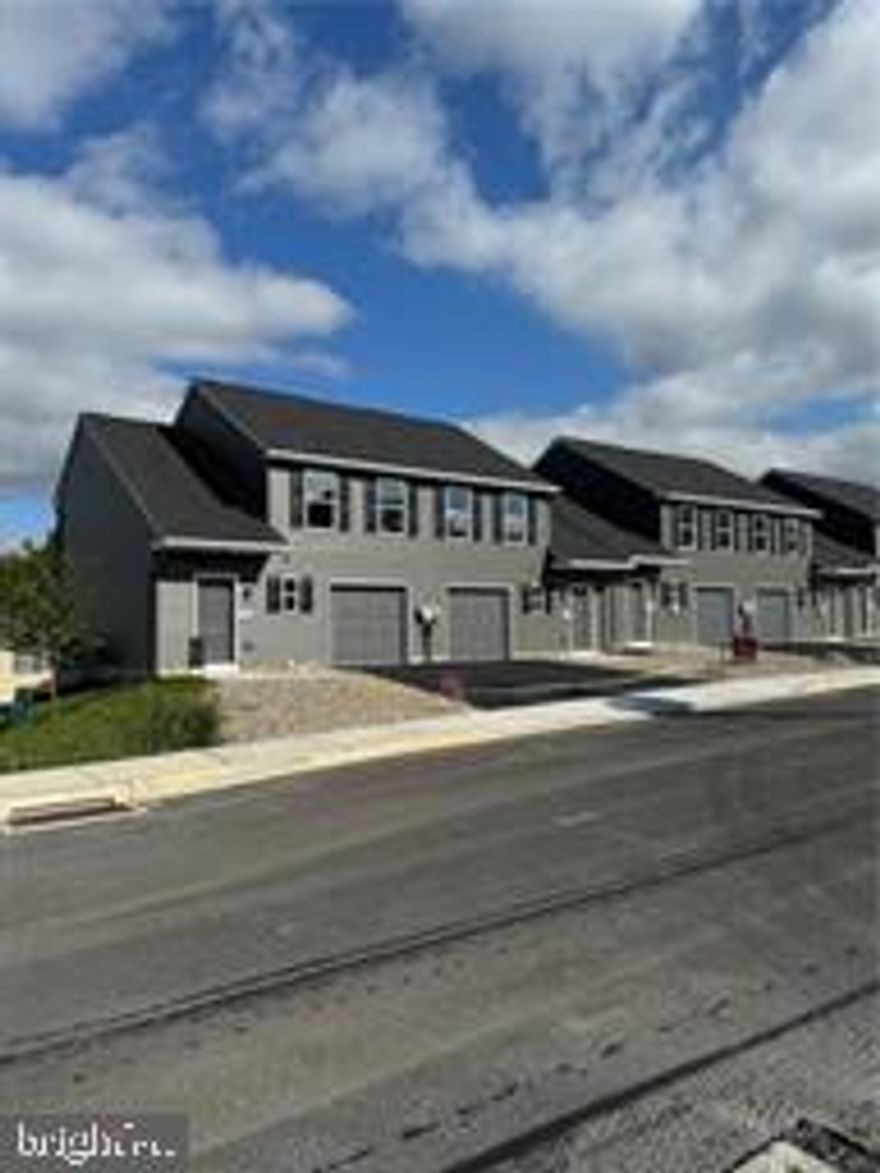 Immediate Occupancy! New construction town homes! One month's rent plus one month's security! These 7 spacious homes are located within Quarry Hill Estates and Northampton School District! Availability starts in the beginning of August! Inside you will find a two story foyer with convenient powder room and closet! Great flex space is within the dining room which could also be used as an office! Cozy living room and open concept kitchen which provides ample work space and storage space! Glass door provides views of the rear patio! LVP flooring is throughout the first floor! Second floor features a separate laundry room! Master bedroom offers a walk in closet and access to the full shared bath! Second bedroom also boasts ample closet space and plenty of natural light! One car garage! Heat pump and Central Air! Tenant is responsible for electric, cable, internet, garbage, driveway snow removal, water/sewer & maintenance of appliances. Rental application upon interest, then $40 credit/background check is due. Pets considered on a case by case basis, under 40 pounds, 2 pets max, and an additional $40 per month in rent and additional $500 security deposit. One months rent & one months security up front.