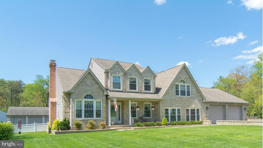 Once in a lifetime property. Over 5500 square feet of updated home, with pool & brick cabana with bar, Garage spaces for over 15 cars and parking for 20 more, 28x30 trex deck, on a 1 acre lot only moments from, RT 32, 97, 95. This home has it all, Interior boasts hardwood and ceramic floors, gourmet kitchen, massive 21x37 family rm that opens to deck and pool area, and 2 fireplaces and a woodstove