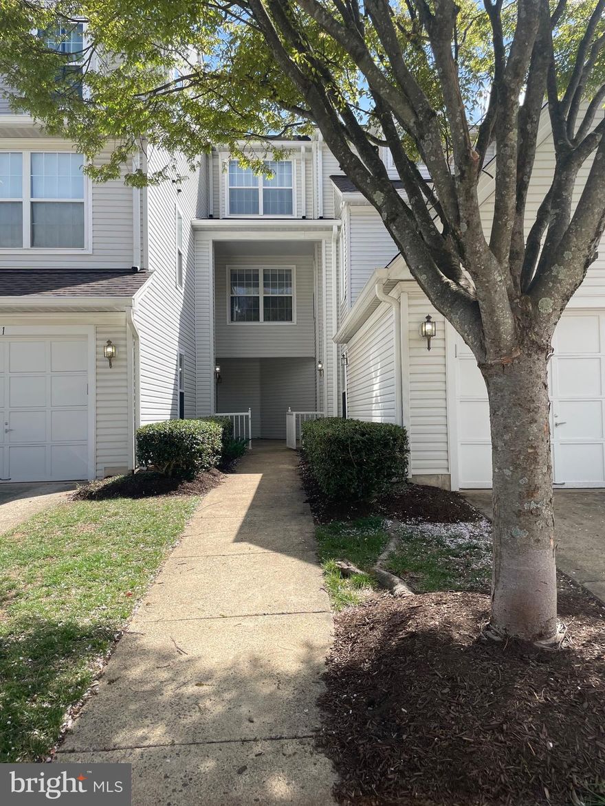 Welcome to  6607 Netties Lane #1609 in sought-after Island Creek. Interior photos coming  by 4/14/25. This elegant three-level, two primary suite, 1-car-garage condo townhome boasts a relaxing patio deck  with an attractive pool view. Entry-level foyer has oversized coat-closet; garage door opens onto foyer. Main level is bright and airy, with expansive vaulted ceilings. Kitchen has quartz countertops, ceramic tile, stainless steel appliances, a built-in microwave, gas range, and white cabinetry. Gas fireplace with glass doors enliven living area. Primary bedroom suite has a dual-sink bath with large walk-in closet; the second bedroom suite includes a sizable closet.  Island Creek has all the amenities and offers convenient access to I-95/ 395/ 495, Kingstowne, Springfield Town Center and two Metro stations! In addition to the garage and driveway, visitor parking spaces are just steps away. Five minutes to Wegman's, and six minutes to  Manchester Boulevard retail dining and shopping!