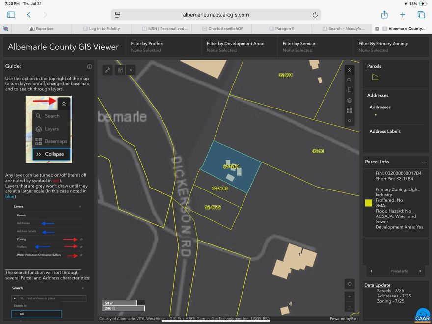 3 contiguous lots totaling 1.5+- acres Across street from airport property  Many possibilities with light industrial zoning Contact agent for showing or questions Property sold as is. Existing structures are as is.