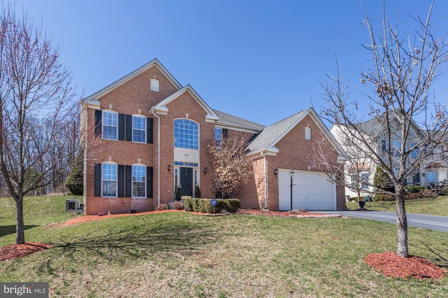 Gorgeous, light-filled home with high ceilings, hardwood floors throughout main level, granite counters, and oversized family room with stone fireplace. Breakfast room with large windows into private backyard and stone patio. Expansive master suite with double vanity, soaking tub, and shower. Basement rec room with full bath and separate entrance could be transformed into in-law suite. Only minutes from downtown Shepherdstown. Come see it today!