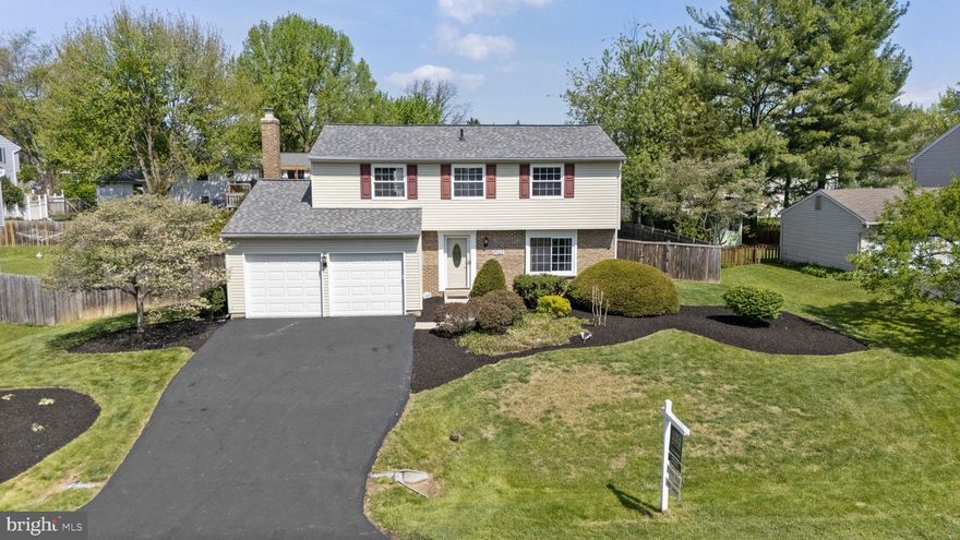 Impeccably maintained home on a cul-de-sac setting in Walkersville! Original owner with aggressive maintenance program: roof installed Nov 2020, HVAC new 2021 (recently serviced), new water heater 2024, new windows, doors and siding 2015, water treatment system (just serviced), gas fireplace (just serviced) kitchen 2012, baths updated 2026, original hardwoods thru foyer, living and dining room, new LVP flooring kitchen and family room and all bedrooms 2026, interior repainted 2026, new garage doors 2012, new garage door openers  2024 (just serviced) , driveway recoated this spring, new washer and dryer 2026, new fridge 2024. The professionally landscaped lawns feature privacy fenced backyard (fencing belongs to this home) and rear patio landscaped for privacy. All located in the sought-after village of Walkersville and Walkersville schools!