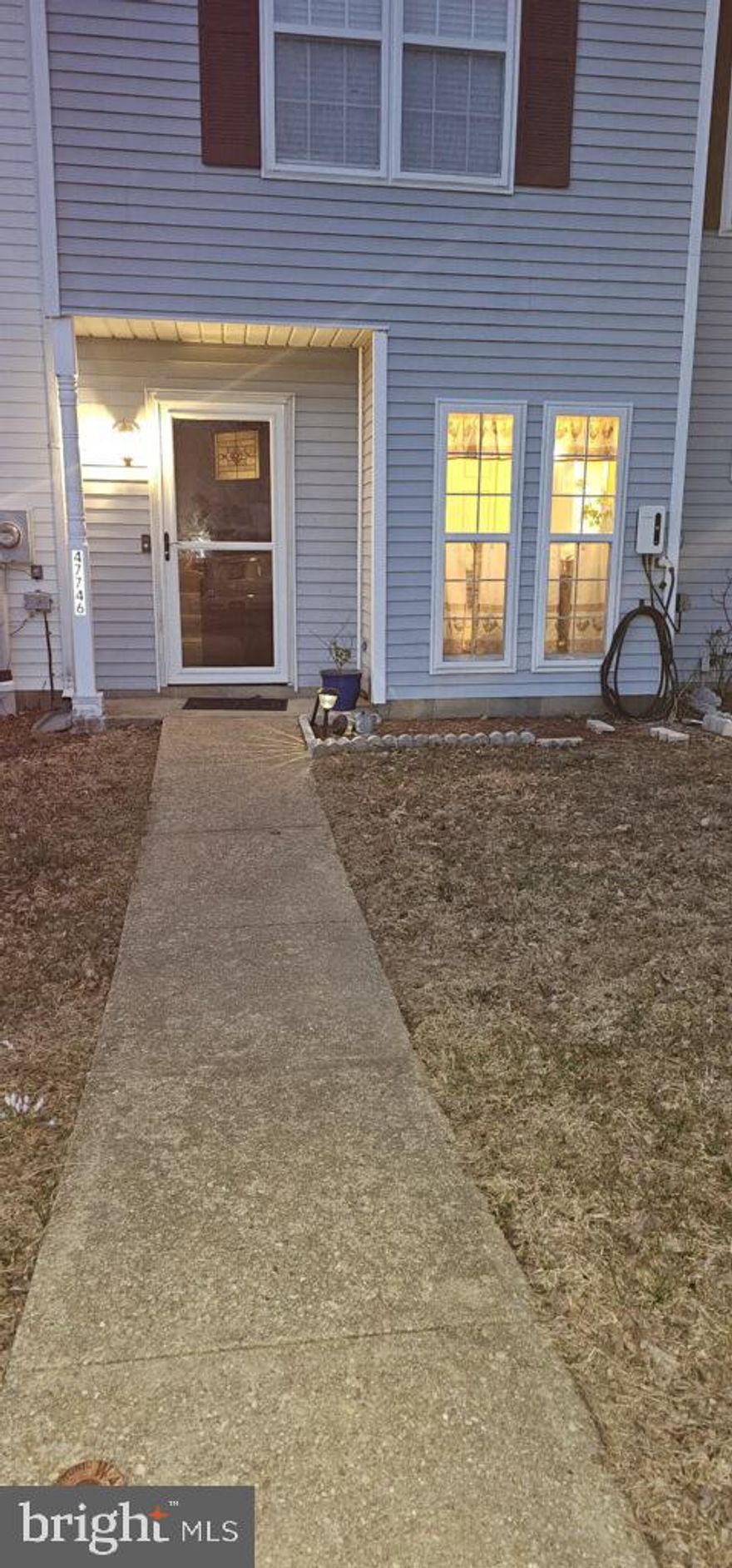 Wonderful townhome in sought after neighborhood. Home features on main level large eat-in kitchen with plenty of storage. Huge Living room and 1/2 bath. Enjoy walk out to a cozy patio, wood fenced yard and additional storage. The second level boasts of 3 bedrooms and a large full bath with separate vanity. The large master suite is waiting for you. This home is move in ready with a few minor touch ups needed and awaiting your personal touches to make it just right for you. Very close to Naval Air station Patuxent River, an abundance of shopping centers and restaurants. Home is being sold AS-IS.