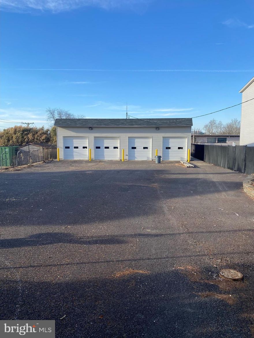 Great location perfect for electrical, HVAC, and plumbing contractors. NO AUTOMOTIVE SERVICE USE ALLOWED. Four bay building with plenty of natural light, ADA bathroom with hot water, large secured fenced yard with 15' entrance gate, additional parking outside of fenced area with private entrance. Business signage on busy Cockeysville Road, conveniently located and available for immediate possession. Minimum 24 month lease required and tenant is 100% responsible for use and occupancy permits.