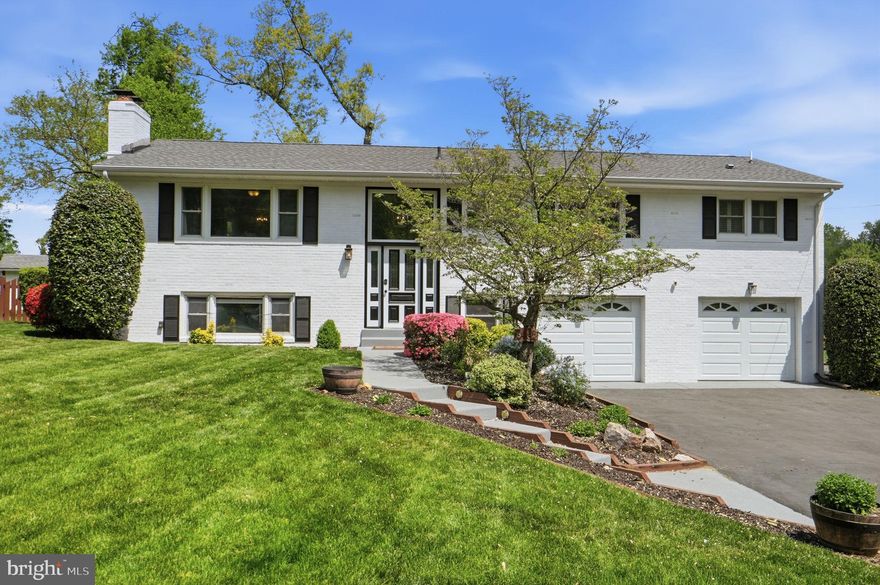 Tucked away on a quiet cul-de-sac in desirable Pinecrest Estates, this 2,500 + square foot updated brick home sits on a generous 0.46-acre lot with excellent curb appeal and a spacious, private backyard perfect for gatherings, play, and relaxation.  Over $90K invested in recent improvements!  Inside, refinished hardwood floors and abundant natural light create a warm, welcoming feel. The living room features a wood-burning fireplace, while the freshly updated kitchen shines with quartz countertops, bright cabinets, double ovens, generous storage, vaulted ceilings, and skylights. It opens seamlessly for both casual meals and entertaining.
Upstairs, the primary suite includes a private full bath, plus oversized guest bedrooms that easily accommodate a growing family, guests, or home office needs. The split-foyer design offers natural separation and flow.  The lower level adds versatility with a large rec room, second fireplace, full bath, and private bedroom—ideal for guests, an au pair, or a dedicated office.  Step outside to the screened porch overlooking the backyard—a perfect spot for morning coffee or evening relaxation year-round.
Additional highlights include an oversized two-car garage, ample storage, and major updates already completed: HVAC (2019), roof (2020), and hot water heater (2024).  Conveniently located with quick access to I-495, Route 236, and Columbia Pike—minutes from Harris Teeter, Aldi, dining at Barcroft Plaza or Annandale Hotspots, parks, and trails. This move-in-ready home offers the rare combination of lot size, updates, and flexible living space. Don’t miss it!