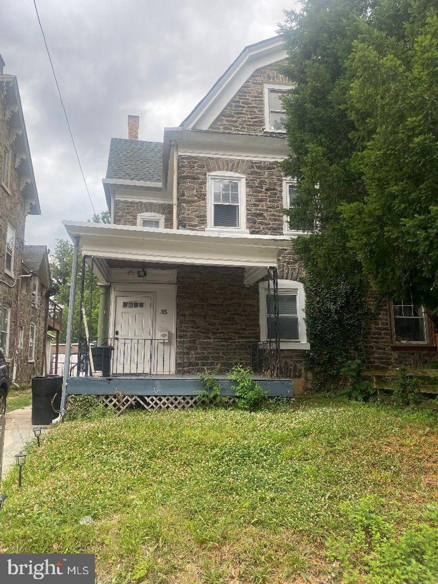 Seller is a Licensed Agent and owner
35 E High St Phila PA 19144 at $390,000 (9 bedroom - 3 full bathrooms) semi detached home that has 3 floors. 3 Year old roof and 1 year old hot water tank.  This property zoning is RSA5 which can be utilized as such . Sprinkler has not been tested and AC unit needs to be replaced.