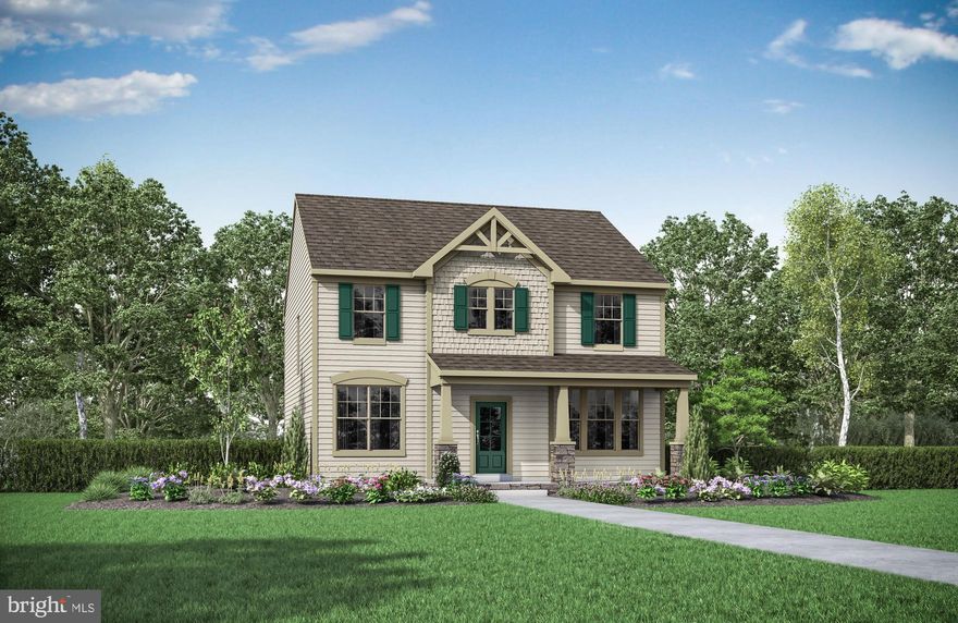 A newly designed spacious & open floor plan, the Wright offers a functional layout with no wasted spaces.  From the front door you are greeted with a wide open foyer with the dining room and study.  From there the kitchen, breakfast nook and family room are all open and create the perfect entertaining space!  The kitchen offers a large island with room for bar stools and an eat-in space for a breakfast table.  Upgrades in the kitchen include upgraded , modern cabinetry, granite counter tops, stainless steel appliances and a duel oven gas range!  Modern luxury vinyl plank flooring spanning the entire main level.  Upstairs you will find 4 great sided rooms, the laundry room conveniently located, full bath in the hallway and a luxury master suite with an en suite full bathroom to include a large shower with seat, upgraded tile, and attached large walk-in closet.  The rec room and full bath are finished in the basement to create the perfect additional entertaining area.  Perfect and cozy home in a fantastic community with amenities, close proximity to I-95 & VRE!