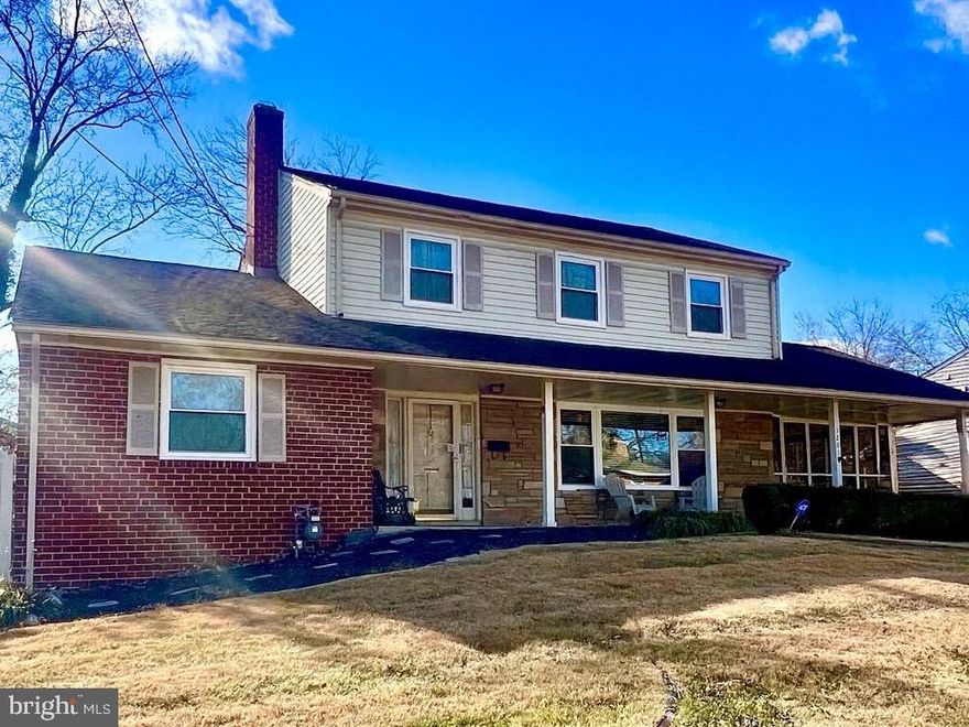 Nestled in a quiet neighborhood, this well-maintained brick Colonial offers classic charm and practical living space. Built in 1965, the home provides 2,169 square feet of finished space with a functional layout designed for everyday comfort.

The main level features spacious living and dining areas filled with natural light, along with a kitchen that offers ample room for meal prep and gathering. A fireplace adds warmth and character to the living space.

The home includes four generously sized bedrooms, three full bathrooms, and one half bath, offering flexibility for families, guests, or home office needs.

The fully finished lower level expands the home’s versatility and includes its own kitchen and a full bathroom, making it ideal for extended family living, guest accommodations, or a private entertainment space. With a separate outside entrance, this level can function independently from the main living areas.

Outside, the property sits on a 0.23-acre lot and features a screened-in carport, which can be used for covered parking or as an outdoor sitting area depending on your needs. There is also a shed with electricity, perfect for storage, a workshop, or hobby space.

Additional updates include a recently ventilated attic, helping improve airflow and energy efficiency throughout the home.

With a driveway and multiple parking options, this property offers both convenience and flexibility. Located close to local amenities while maintaining a peaceful residential setting, this home is ready for its next owner to make it their own.