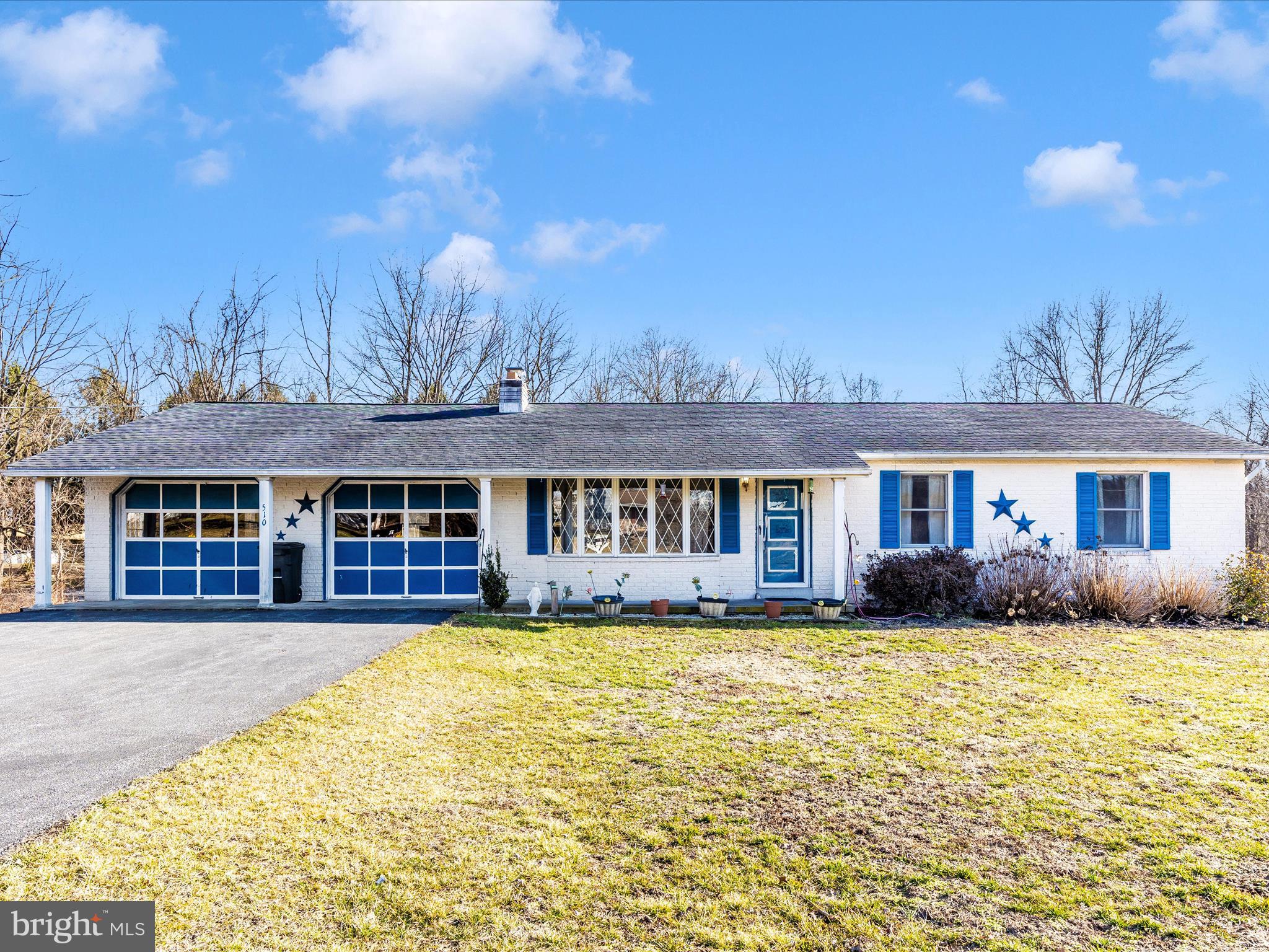 Welcome to this well build Rancher in an idyllic country setting awaiting your cosmetic touches. This home sits on 2.78 acres conveniently to Route 15. This home welcomes you into the living area with an oversized living room accentuated by bay window that floods the home with natural light. The kitchen is the seller's dream kitchen which is big enough for more than one cook. The seller's favorite memory is baking holiday cookies with the grands. The floor in the dining area is hardwood an could easily be refinished. Outside the dining area is a huge deck overlooking the peaceful back yard. There are three generous sized bedrooms on the main level. The primary bedroom has an ensuite powder room.
Downstairs is a huge open space that is awaiting your personal touches. Image a man-cave, a theatre room or a huge play room. There is 1/4 bath which could be expanded to a powder room. There is also a level walk-out leading to a small patio and a hot tub. Image using the hot tub while watching the sun set. The laundry area is also here.
The home also has an over-sized 2 car garage and with an oversized driveway with turn around area and solar panels on the roof to assist with the utility bills. Info to follow. Home I SOLD AS IS. Cosmetic touches are needed. Text helpful agent with questions. Seller prefers Spire Abstract.