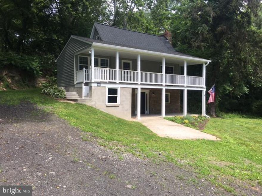 Location, location, location.  Easy access to route 66 this convenient, remodeled home is in the quiet Bunker Hill area of the village of The Plains; short scenic ride to Middleburg to the north and Warrenton to the south.  Enjoy the peace and quiet on the back patio or front covered porch.  The completely remodeled home  combines modern comforts with the warmth and coziness expected of a structure  dating back to 1900.  This is a unique property with possible expansion options.  Plenty of room for barns, garage.  The brick fireplace on the ground floor and stone fireplace on lower level  add aesthetic appeal .   The neutral  decor is ready for your personal touches.   Off the beaten path for the most in privacy but close to restaurants, wineries, towns and villages.  Northern Fauquier Community Park is 5 minutes away.   Square footage is estimated.  Lower level has a finished room with stone fireplace  and exterior access, great as an office, sitting room ,family room and an unfinished area has washer and dryer hook ups and storage.