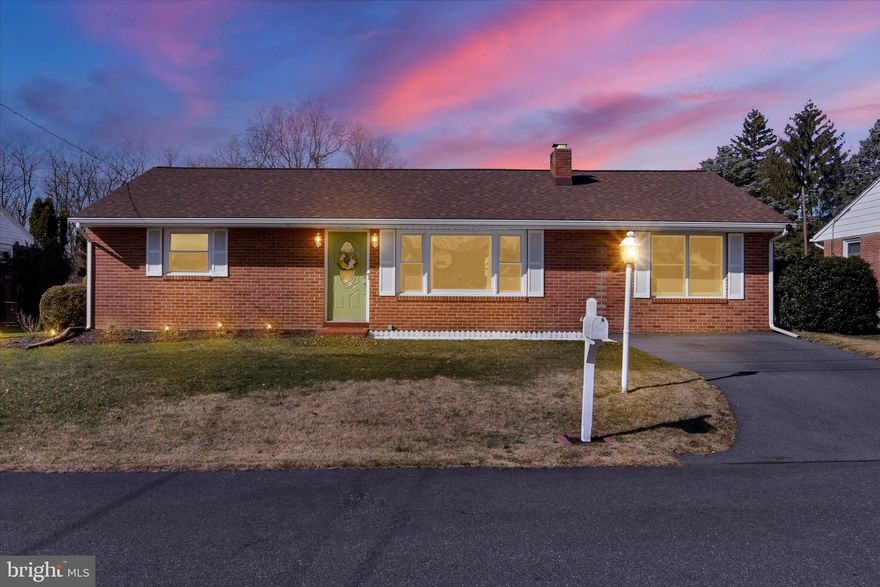 Impeccably maintained, this all-brick ranch home has been thoughtfully updated and is ready for immediate occupancy. A comprehensive list of upgrades is available separately, highlighting enhancements to the kitchen, bathroom, hardwood floors, kitchen tile/laminate, lighting, ceiling fans, windows, sump pump, driveway, roof, gutters, fresh paint, two rooms downstairs, backyard fire pit, and more. Nestled on a peaceful street, this home features an inviting open floor plan with a kitchen and dining area, a formal living room boasting a wood-burning fireplace, and an additional room suitable for use as a family room or bedroom. The first floor also includes two more bedrooms, with an extra bedroom located in the lower level alongside a den offering ample storage space. Please note that the finished area in the lower level is not included in the square footage. Don't miss the opportunity to view this residence, as it is sure to sell quickly. The sellers are prepared to close in 30 days or even sooner. Schedule your appointment today!