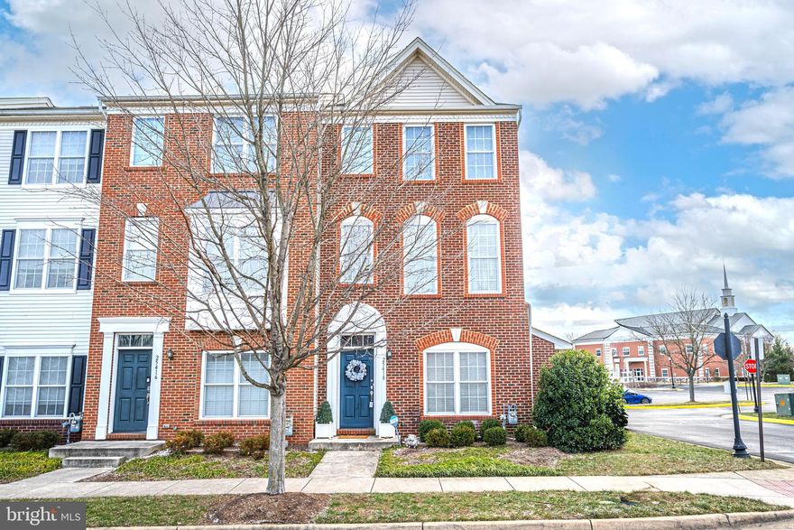 One of the BEST opportunities in South Riding!  Walk for your morning coffee to the Starbucks right across the street….additional grocery and restaurant offering too!  Sun filled end unit with tons of upgrades and updates.   Ground lvl entry hosts large Bedroom- featuring custom book cases (possible office use), full BA, Garage (with epoxy flooring) and storage. Main lvl with Open concept featuring Family Rm, Dining Rm,  Eat in Kitchen with deck access, and Powder Rm.  Top level features 2 oversized Bedrooms, (each with their own Bath)  and laundry closet.  Oversized Owner’s Suite hosts large walk in closet and extra area for seating. Owner’s Bath has been upgraded with custom herringbone tile. Updates/upgrades include Kitchen appliances (2023), hardwood floors, ceramic tile baths, Elfa Closet systems, and Smart smoke/CO2 detectors linked to NEST.  This move in perfect home has been freshly painted, all systems serviced and ready for you!