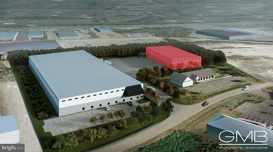 +/- 90,000 SF of industrial / warehouse space actively under construction on Chesapeake Drive in Cambridge, Maryland. The project is comprised of two buildings: 70,000 SF (available for sale/lease) and 20,000 SF (under contract / available for lease). Both buildings are located within the Cambridge Industrial Park and are subject to various tax incentives and credits. Flexible build-to-suit options available with delivery by June 2022. With 27+ feet of clear span, utilities with ample strength (water, gas, 3-phase electric), convenient proximity to Route 50, and secure parking and outdoor storage, this property presents great opportunity for industrial/warehouse users! Listed for lease starting at a rate of $7 PSF/Yr and for sale at $100/PSF.