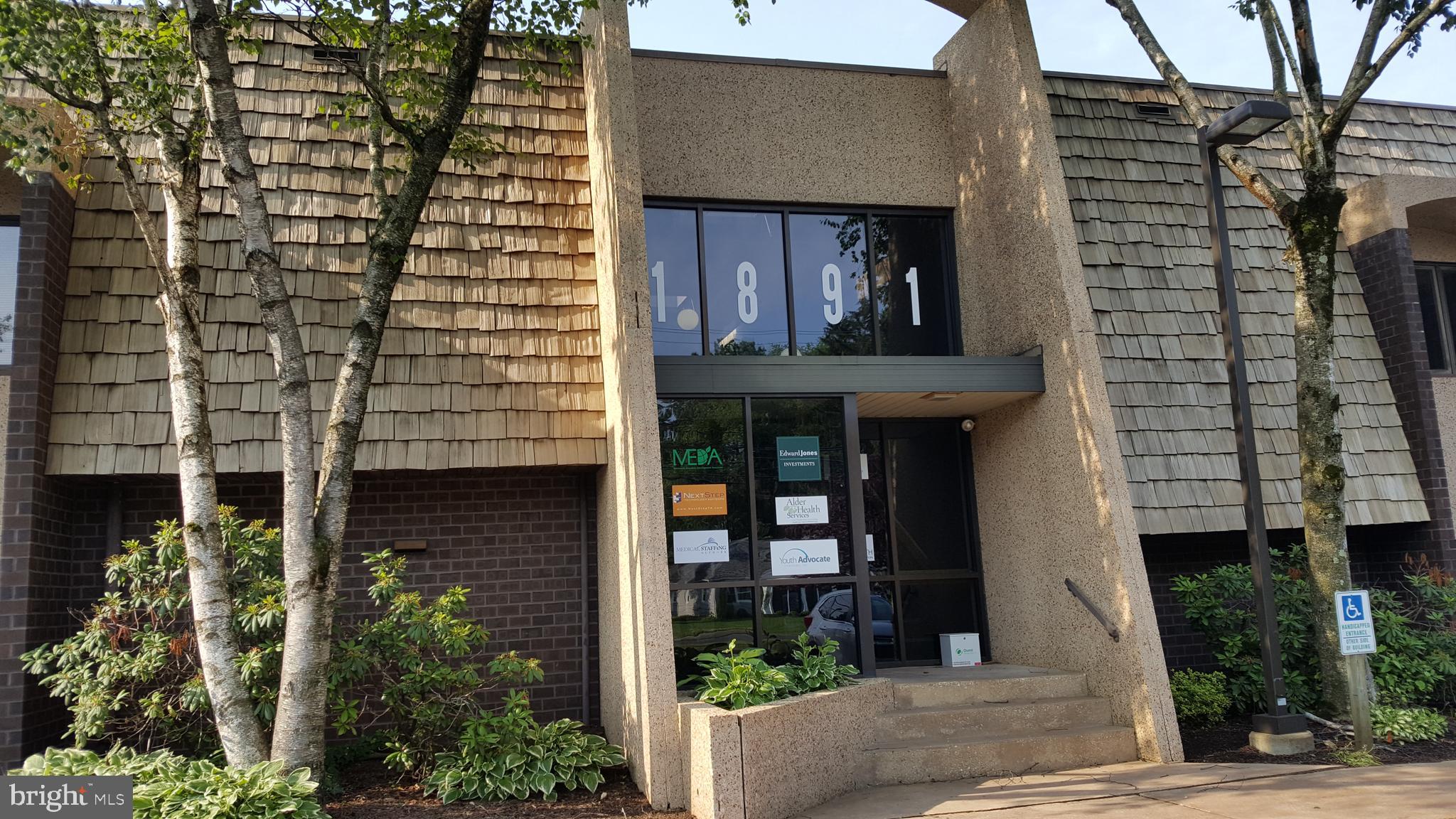 This Suite is a comfortable and flexible space. Executive Park North is located just minutes from Downtown Lancaster on the Lititz Pike and is easily accessed from Routes 30 & 283. The central atrium in the building allows natural light to penetrate the space, expressing a simple, modern feel that combines wood, plants, and glass. This makes a dramatic statement to your clients as they enter the building. This Class B Office Building accommodates a variety of businesses. Suite 206 currently has a reception area, six private offices, a conference room, a large open flexible space, and a kitchenette. Plenty of parking is available for clients and employees. There are several eating establishments within 1.5 miles of the office park making meals or refreshments convenient for employees or clients.