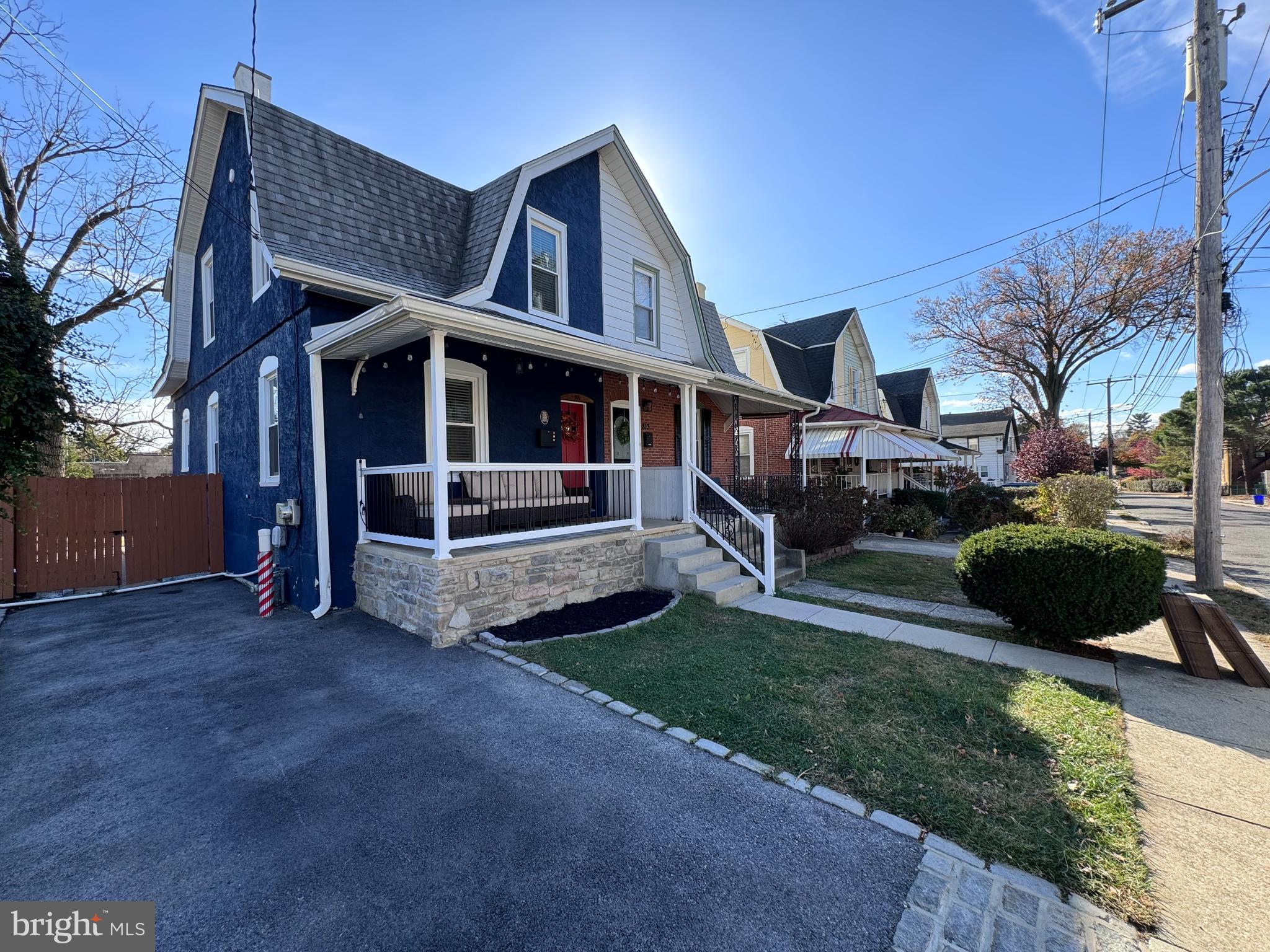 Built in 1920 and re-built in 2020 this home seamlessly blends historic and modern design.  As the visionary behind the home profoundly stated, “What’s even better then new construction? Re-Construction!” This charming twin in the heart of Ardmore was completely rebuilt and features a fabulous two story addition.

As you step inside from the covered front porch, you are welcomed into an open-concept main floor, featuring stunning hardwood flooring and original exposed brick. The gorgeous chef's kitchen features tall white cabinetry, granite counters, a walnut butcher block island and stainless steel GE appliances. 

The kitchen steps through to a full first floor bathroom and the glass-door shower features a floor to ceiling penny tile accent wall.  The light-filled back room is an ideal space where you can take in the morning sun and enjoy the back deck and fenced-in backyard.

Upstairs, you'll find four bedrooms, each with generously-sized closets, a beautiful full bathroom with skylight, and second floor laundry.  The current owners are having a custom wardrobe installed in the primary bedroom, which will be completed by the first week in December (renderings of the design are included in listing photos). 

All of the home's internals have been completely replaced: new plumbing, new HVAC (including conversion to natural gas heat), and new electric. The exterior of the home has also been completely rehabbed, including a new roof, energy-efficient windows, maintenance-free HardiePlank siding, brick paver walkway, landscaping, rear fence, and much more! Two-car off-street parking adds to the convenience this home has to offer.

Located within walking distance of award-winning Chesnutwold Elementary, Suburban Square, SEPTA Regional Rail, and all of the shopping, dining, and amenities Ardmore has to offer. Don’t miss this rare opportunity to make this one-of-a-kind home your next home - all that’s left to do is move right in and enjoy! A true classic Ardmore architectural gem!