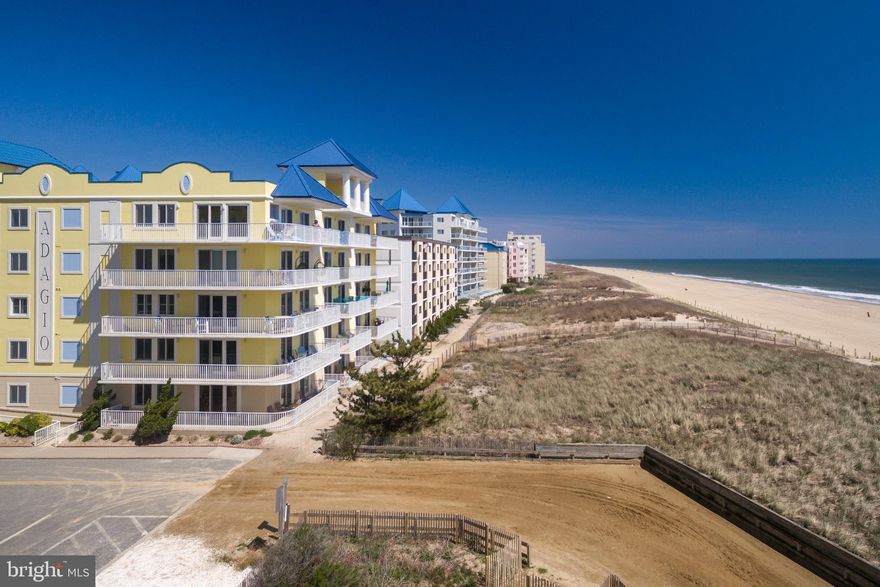 Welcome to Adagio #211, a luxurious mid-town condominium offering the perfect blend of comfort and convenience! Situated right in the heart of Ocean City's vibrant atmosphere, this condo is just steps away from the beach and surrounded by a plethora of amenities.

This immaculate 3-bedroom, 3-full bath unit is tastefully furnished in beach chic décor, providing a welcoming and relaxing ambiance. The kitchen has been completely updated with granite countertops, brand-new stainless steel appliances, a pantry, and a bar for additional seating. It seamlessly opens to the living area, allowing you to enjoy the fireplace or the refreshing ocean breeze on the balcony.

Adagio #211 boasts a large master suite with a spacious bathroom featuring a shower and soaking tub, a walk-in closet, and private French doors that lead to a private balcony. The entire unit is in well above average condition, ensuring a comfortable and stylish living experience.

The Adagio Condominium itself is meticulously maintained and offers a range of amenities, including an indoor pool open year-round, an exercise room, and a recreation area for those rainy summer days. The unit has seen over $31,000 in improvements in recent years, and sales comps are available within the documents.

For those considering this property as an investment, there's a consistent rental income of $55,000 to $60,000 over the past three years. Whether you're seeking a primary residence or a vacation home, Adagio #211 is a must-see, providing a perfect blend of coastal luxury and prime location. Schedule your viewing to experience this exceptional condominium for yourself!