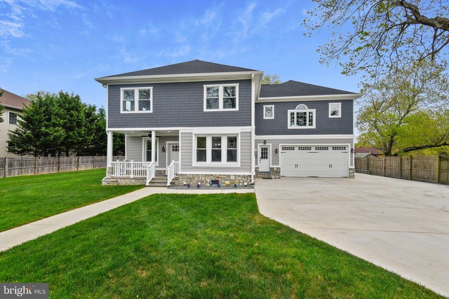 MAJOR PRICE IMPROVEMENT - SELLER SAYS SELL! The Jill Judge Team proudly presents this NEW CONSTRUCTION home in Alexandria, located near two Metros and right next to 495/95. Welcome to 6205 Bernard Ave, featuring 5 bedrooms and 4.5 bathrooms as well as an impressive, fully fenced 0.4 acre yard that is ideal for entertaining, gardening, or just enjoying the outdoors.  Inside, you'll find incredibly thoughtful design and premium finishes in every room. Highlights include solid 3/4 in hardwood flooring on both levels, a main level bedroom, a stunningly expansive master bedroom with a grand family room area, ceramic tile on all bathroom walls, a craftsman frame package, jacuzzi tub in master bath, plus upgraded massager showers in all baths. The attention to detail continues with a dual zone HVAC, fans throughout every room, all recessed lighting and upgraded door handles, motion sensor exterior lights, plus a quality Hardiplank exterior with solid PVC interior and exterior trim. Additionally, the 800 sq ft garage is a masterpiece! It's temperature-controlled & fully-insulated with epoxy flooring - with its own entrance and ample storage, it could easily be a perfect hangout spot, office, or workout space! A stone patio is ideally sized for entertaining, as is the amount of parking space offered. Between the front and driveway parking spaces, there is room for TEN (!) cars. To top all that off - the sellers are including a home warranty for extra peace of mind. There's so much to this home that words cannot describe...call or text Jill to schedule a tour today to see it for yourself!